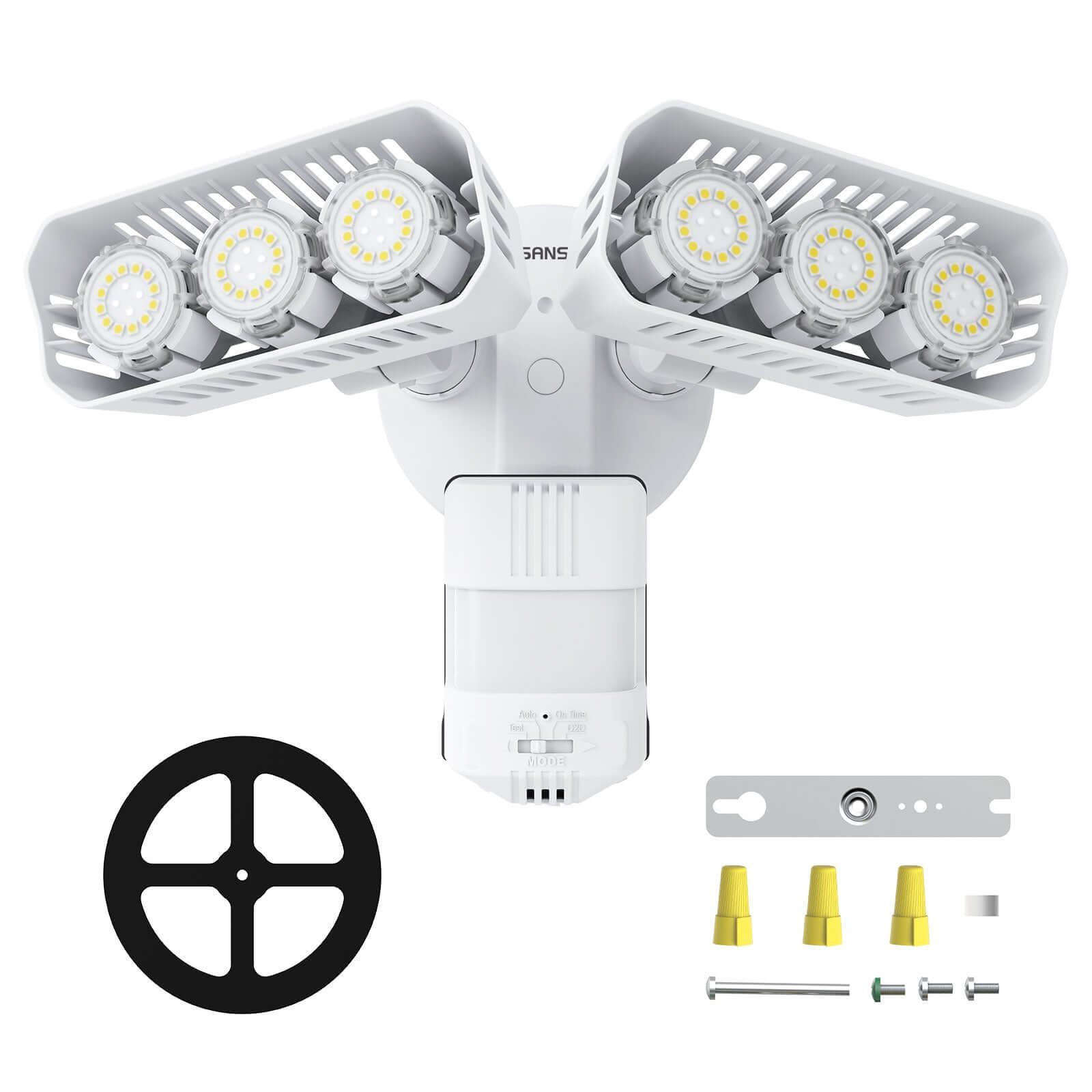 38-W-LED-Sicherheitslicht (Dämmerung bis Morgengrauen und Bewegungssensor) (NUR USA, Kalifornien)