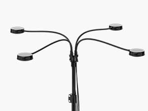 Four-Head Lamp: SANSI grow light features three heads, offering an expansive lighting area and delivering powerful light output.