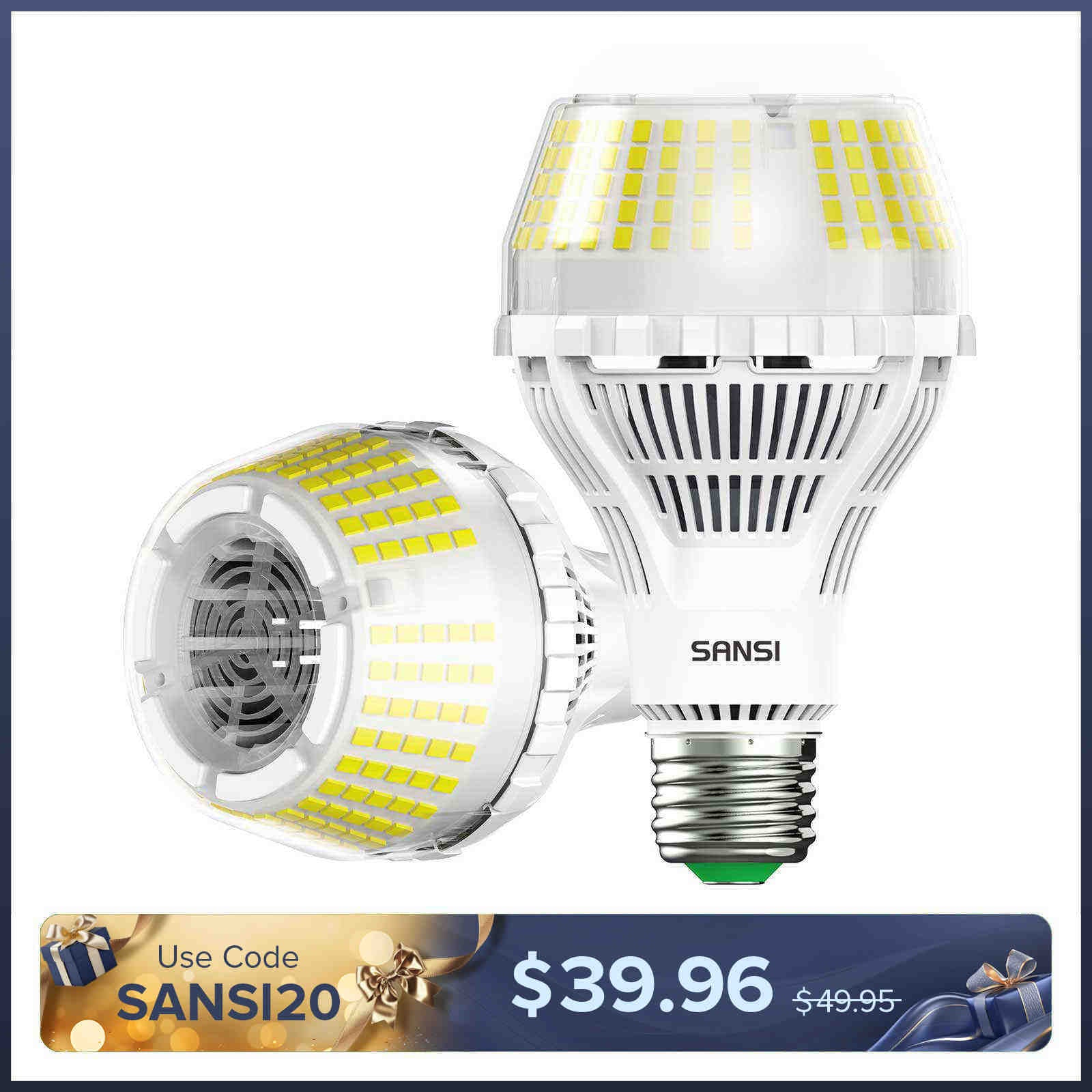 Upgraded (Non-)Dimmable A21 27W LED 3000K/5000K Light Bulb(US/CA ONLY)