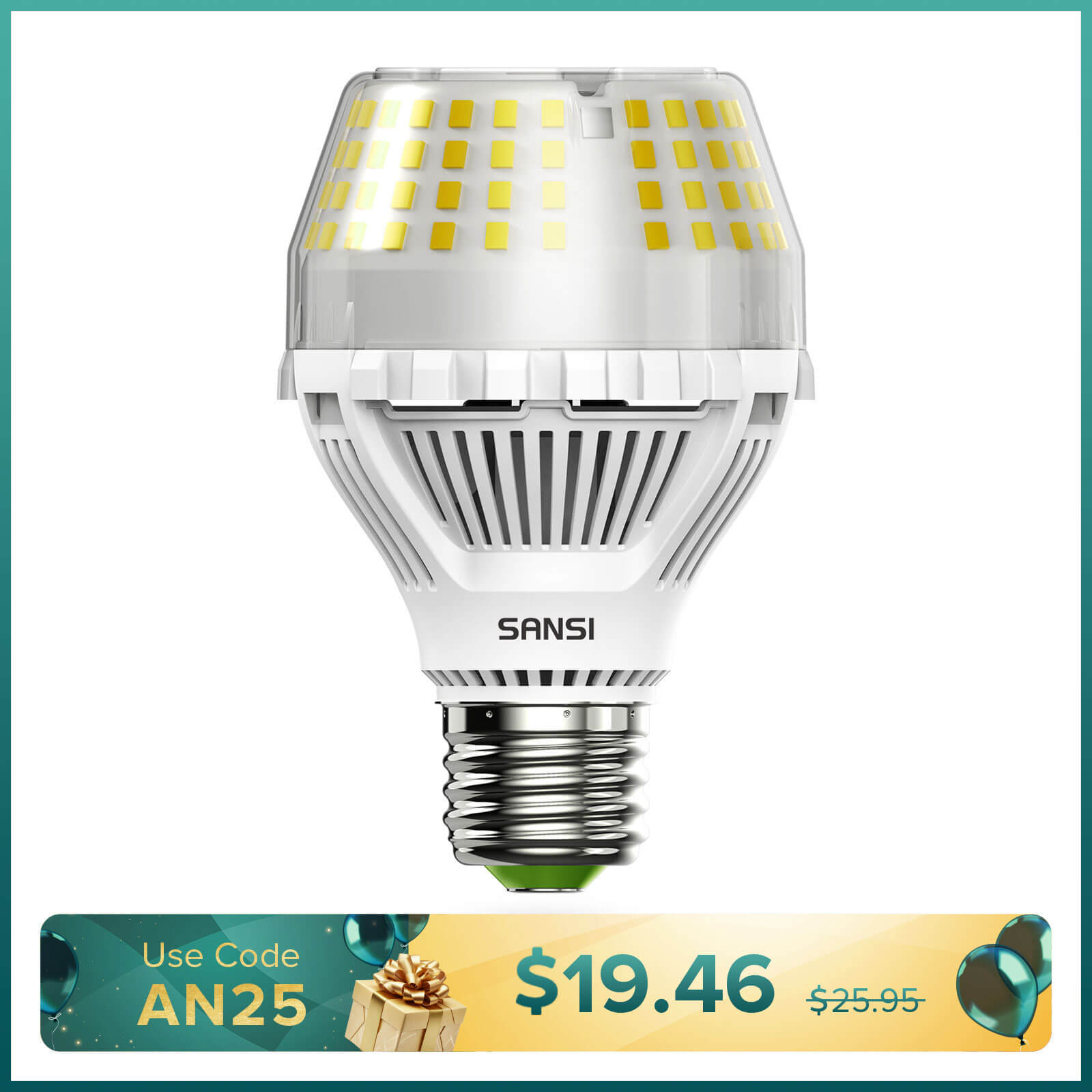 (New Packing) Pot Clip LED Grow Light (US ONLY)