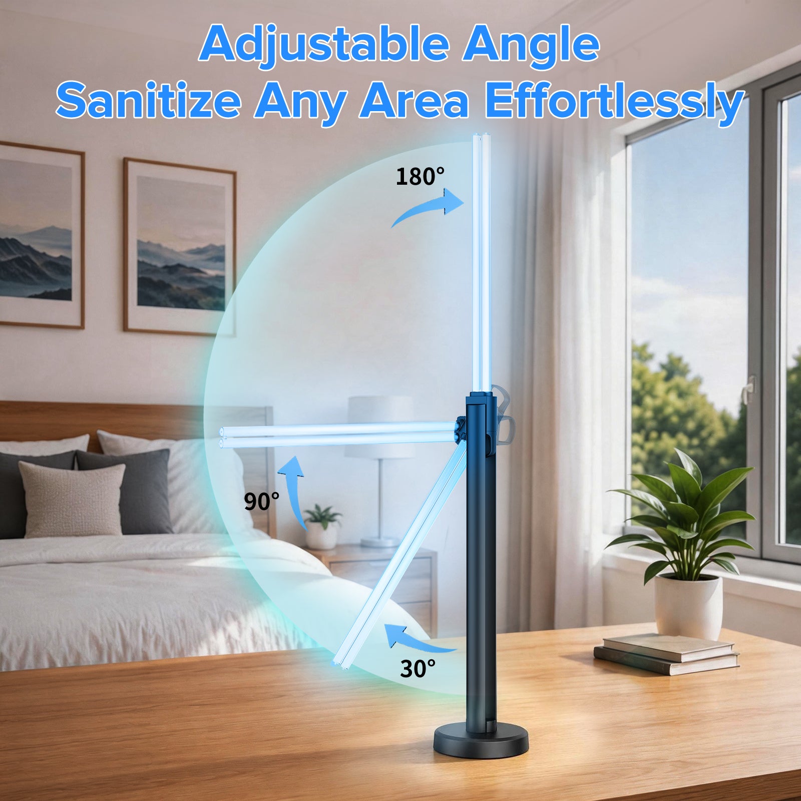 SANSI 38W/54W Foldable UV Light Sanitizer with Remote Control (US ONLY)