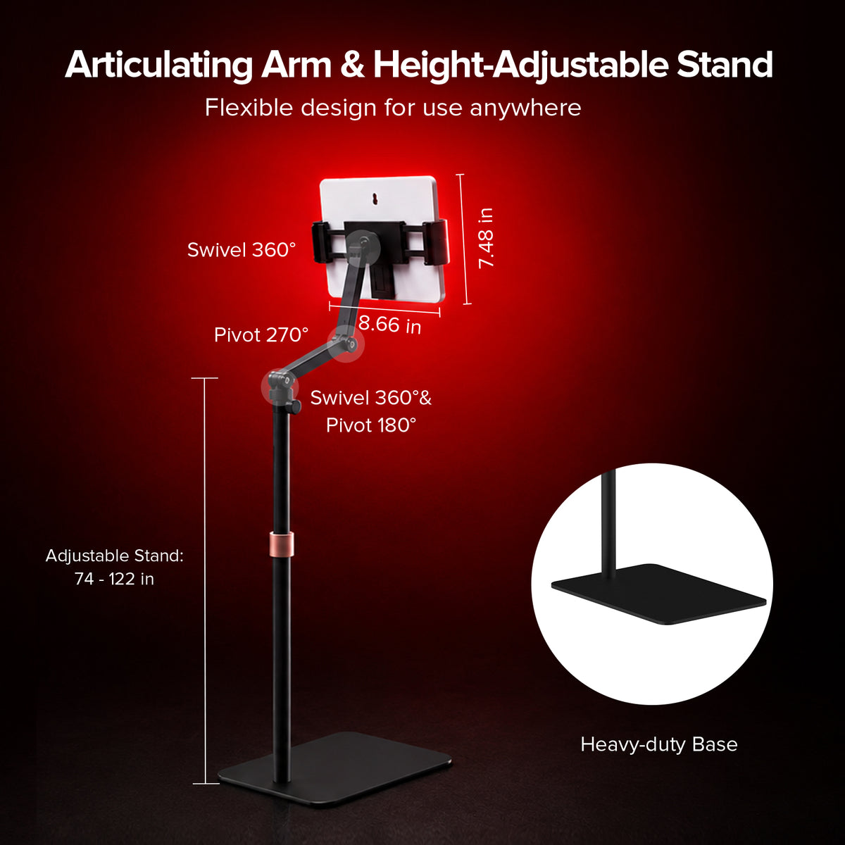 SANSI 35W Red Light Therapy Panel for Body Face with Adjustable Stand (US ONLY)