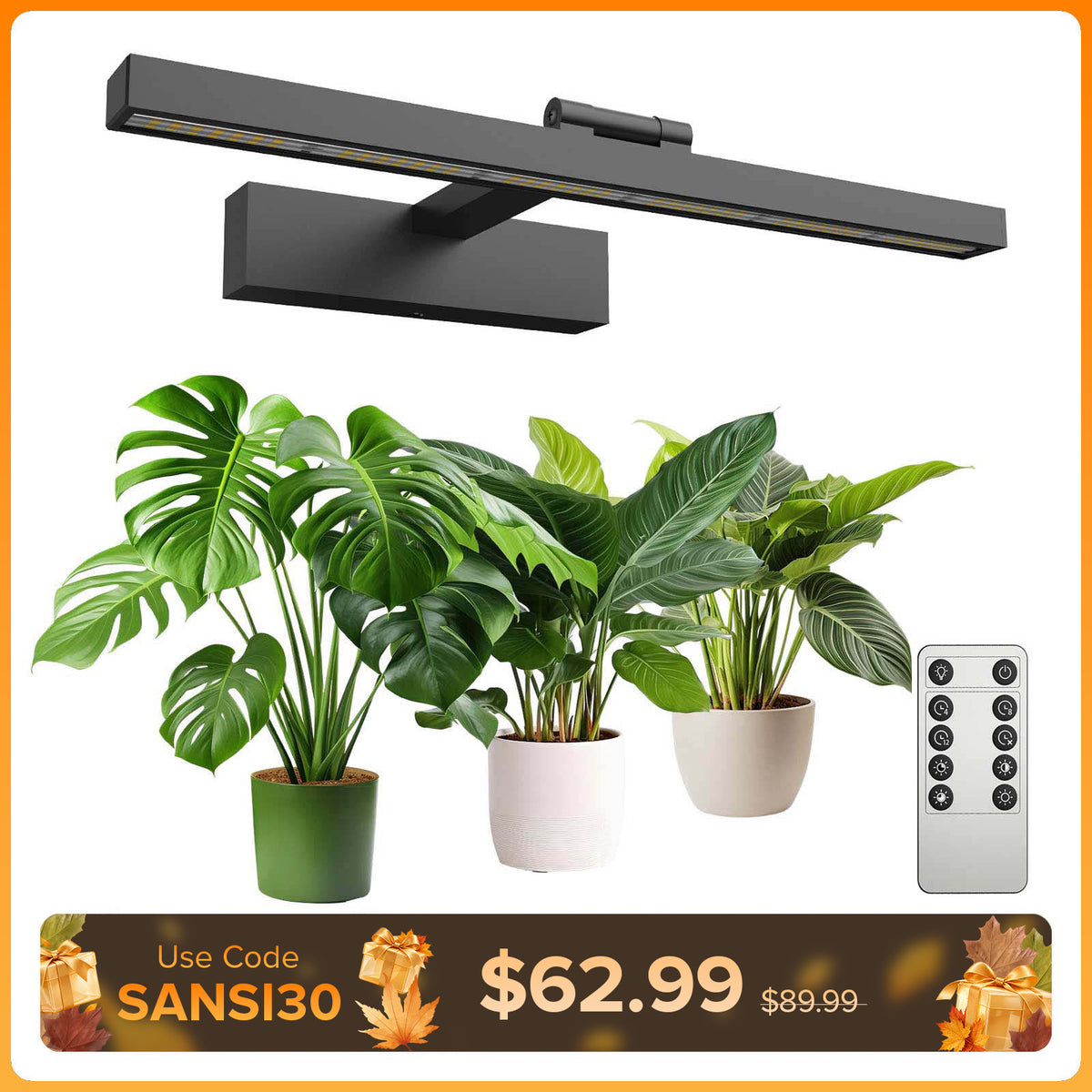 SANSI 35W Wall Mounted LED Grow Light