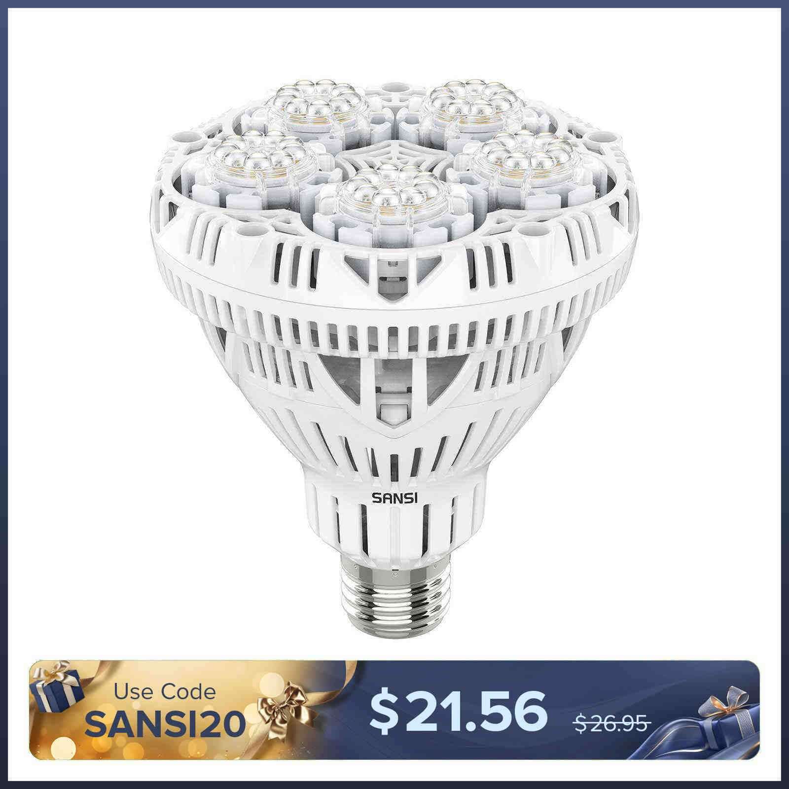 BR30 24W LED Grow Light Bulb