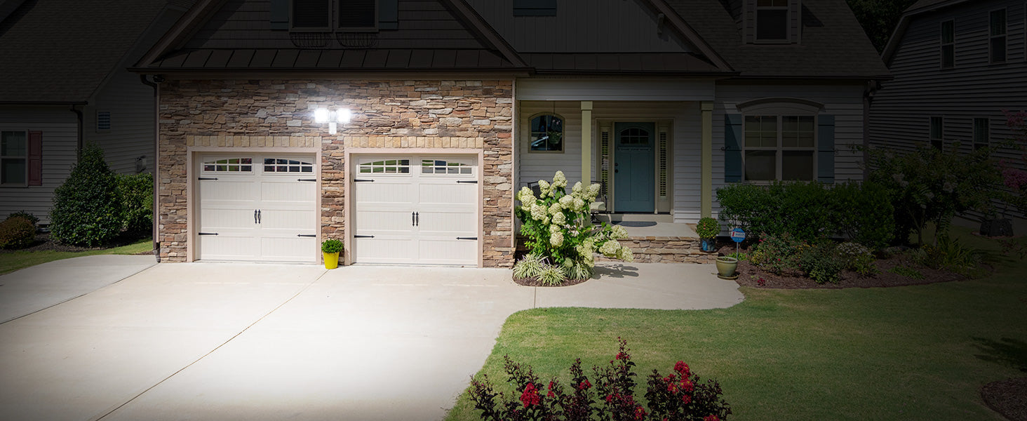 Security light application scenario:Garage.