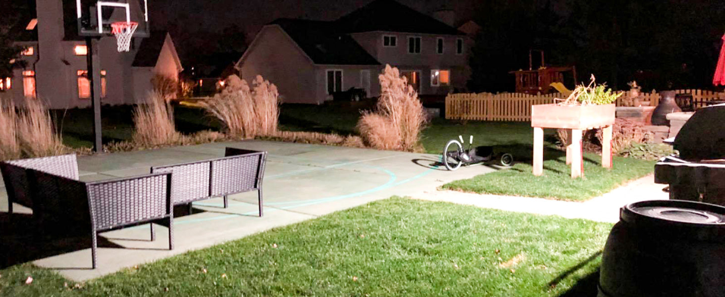 Security light application scenario:Doorstep.