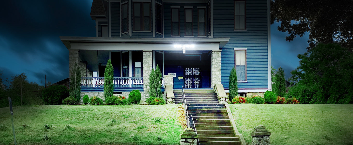 Security light application scenario:Stairs.