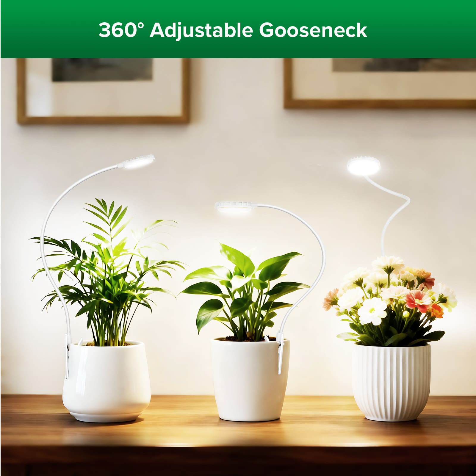 SANSI 7W Pot Clip LED Grow Light (US ONLY)