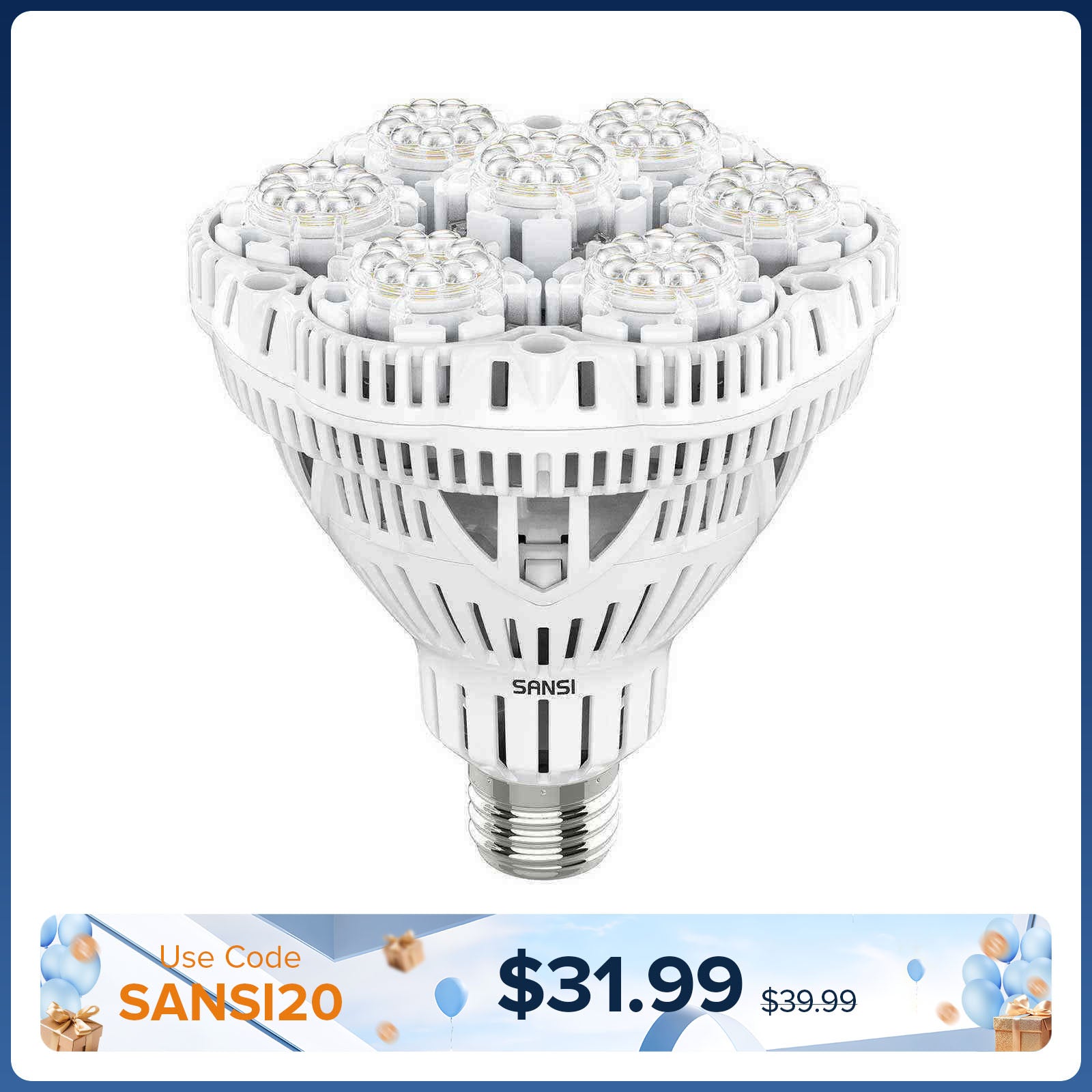 Ampoule de culture LED BR30 36W