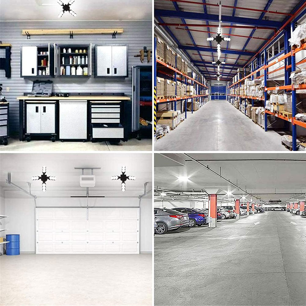 60W LED Garage Light (Folding Wings) (UK ONLY) has wide application.