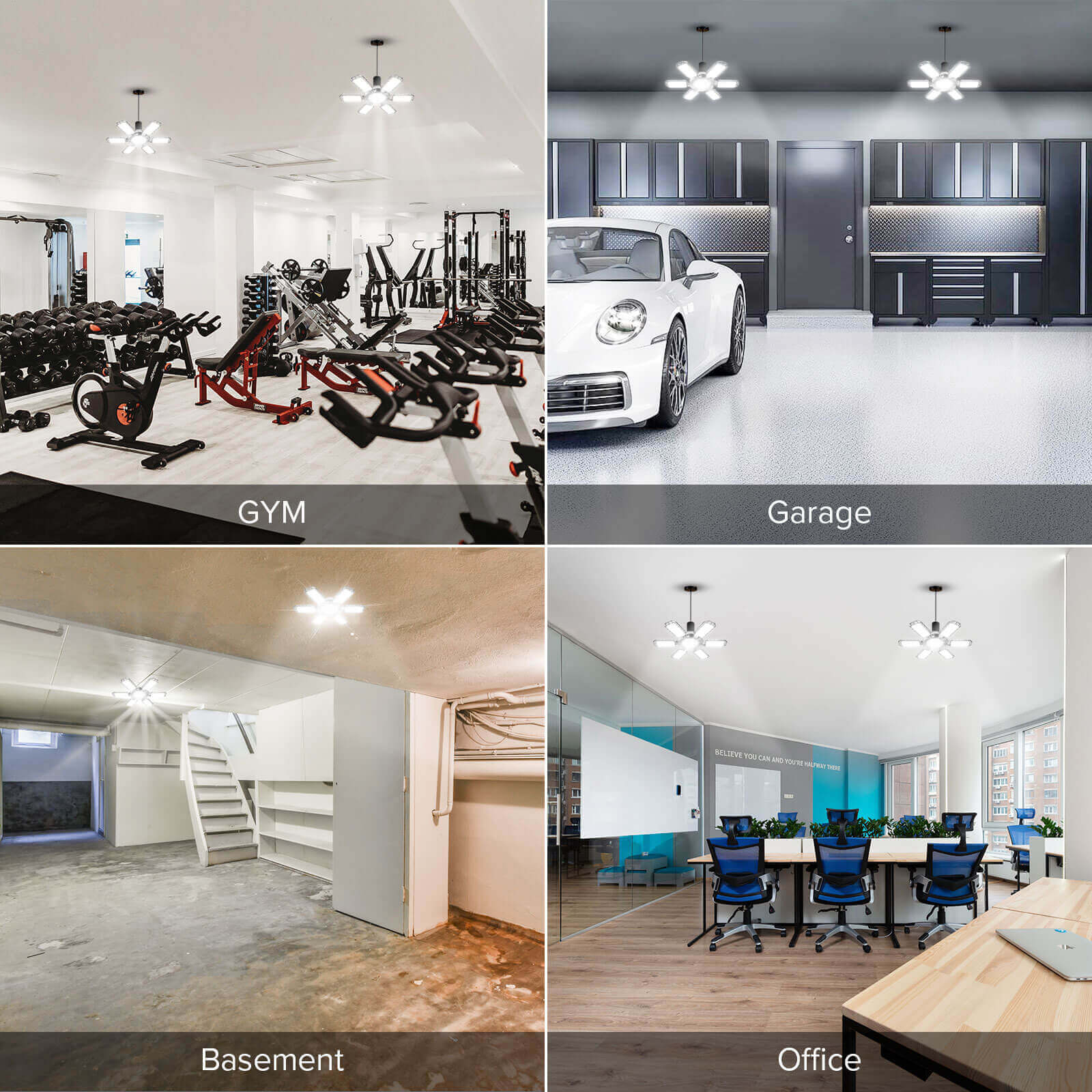 60W Panel Garage Light (US ONLY)