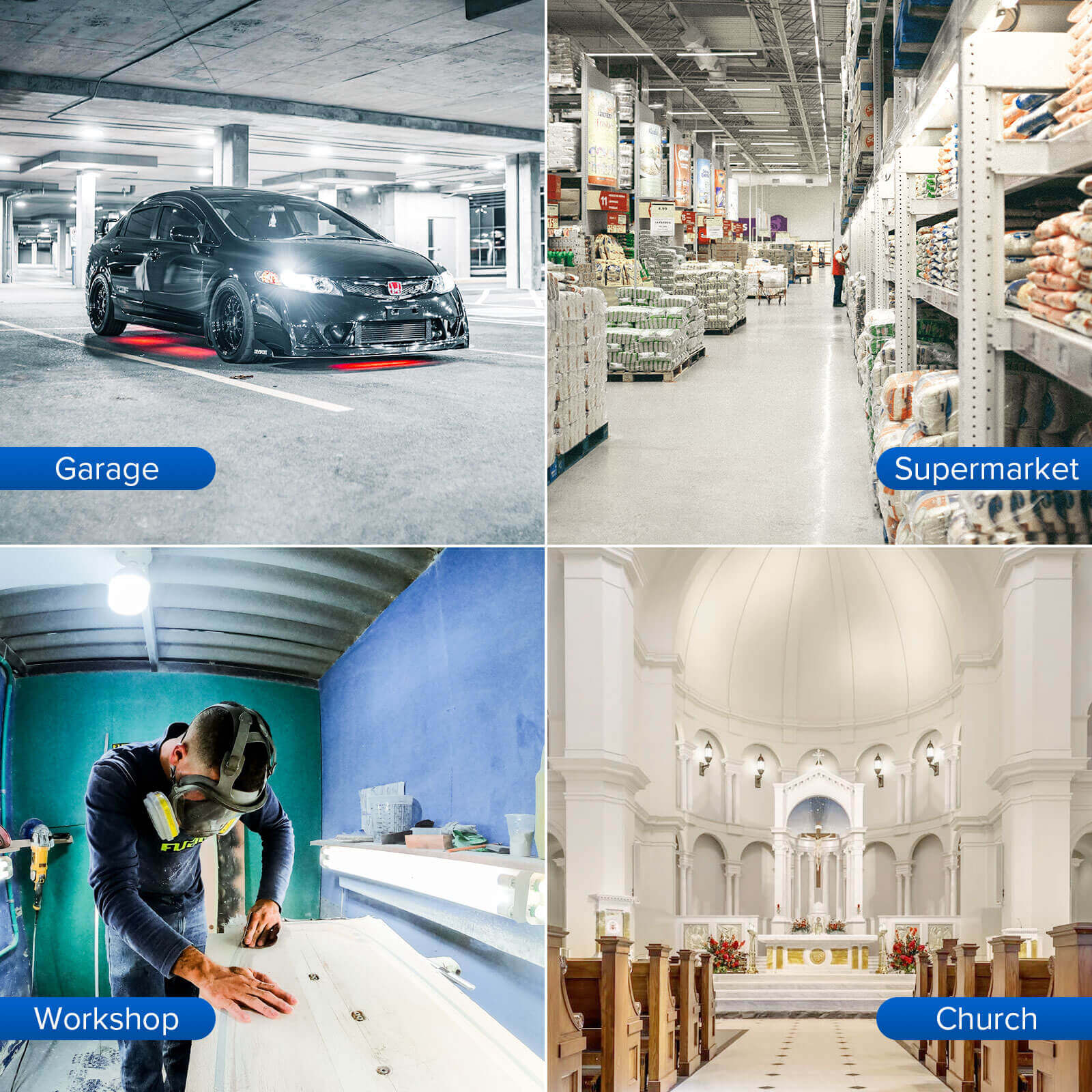 A21 65W LED 5000K Light Bulb (US/CA ONLY)