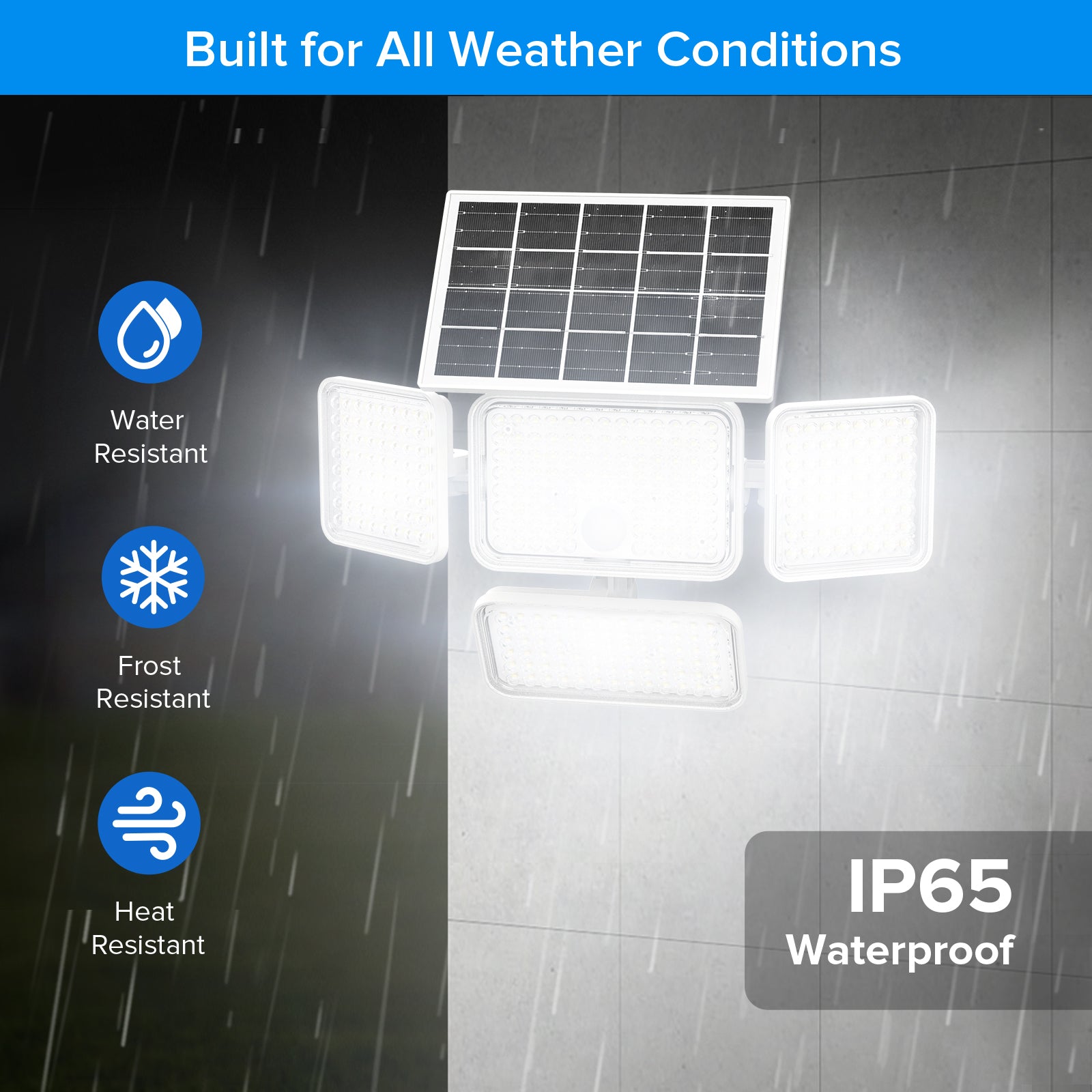 45 W LED-Sicherheitsleuchte (Dämmerung bis Morgengrauen & Bewegungssensor) NUR EU/UK