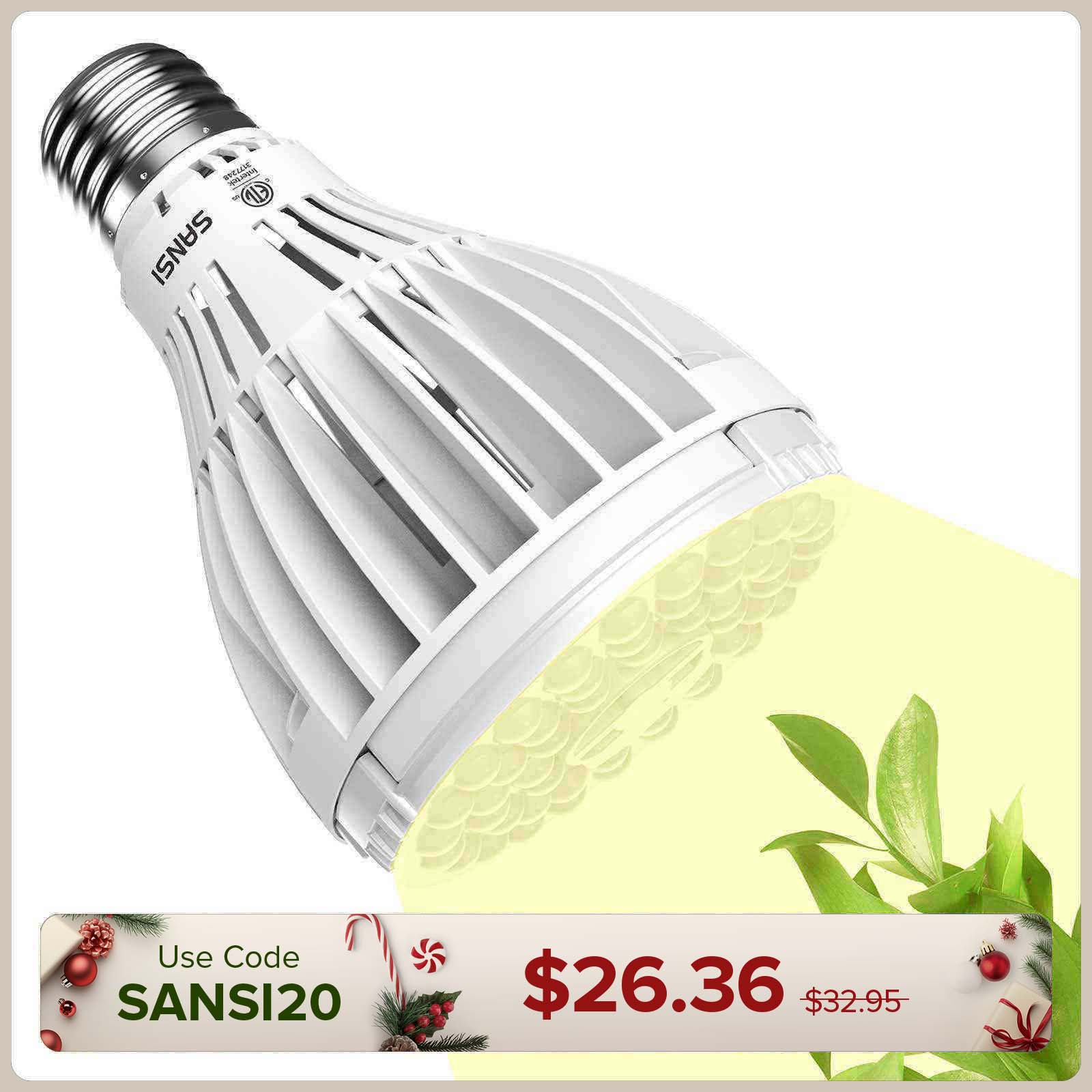 PAR25 32W LED Grow Light Bulb (US/CA ONLY)