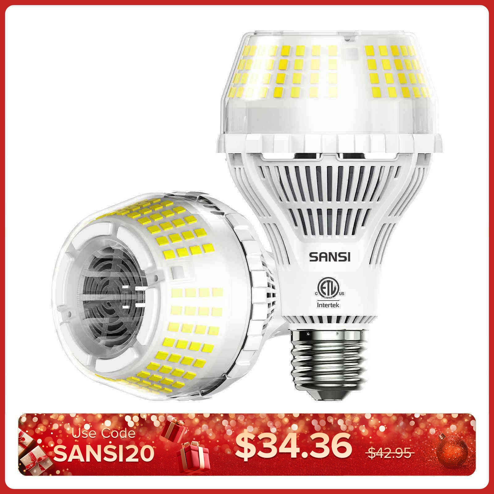 Verbesserte A21 22W LED 3000K/5000K Glühbirne (NUR USA)