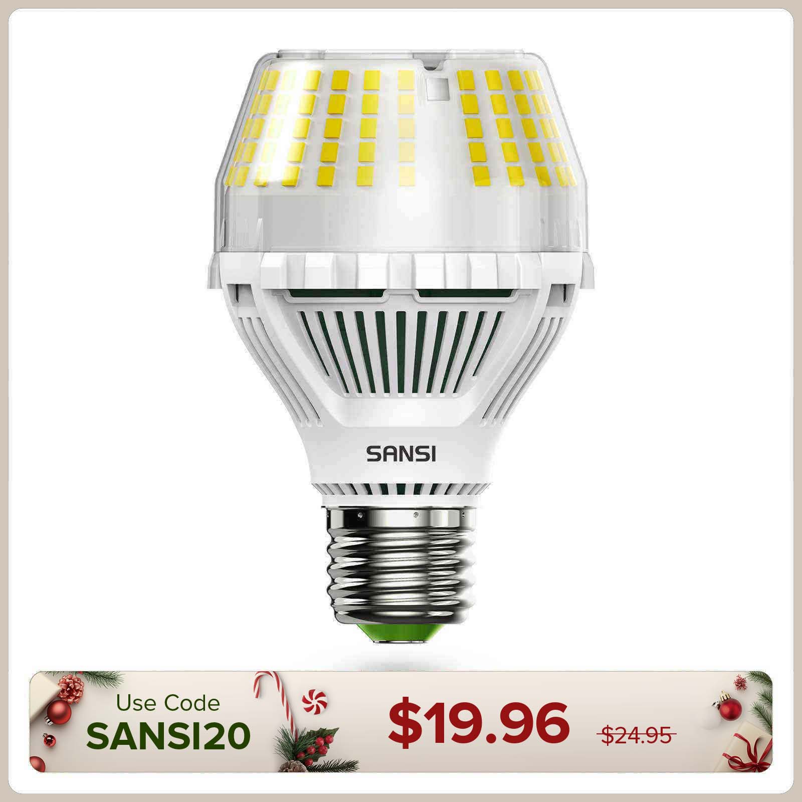 Upgraded Dimmable A19 17W LED 3000K/5000K Light Bulb(US/EU ONLY)