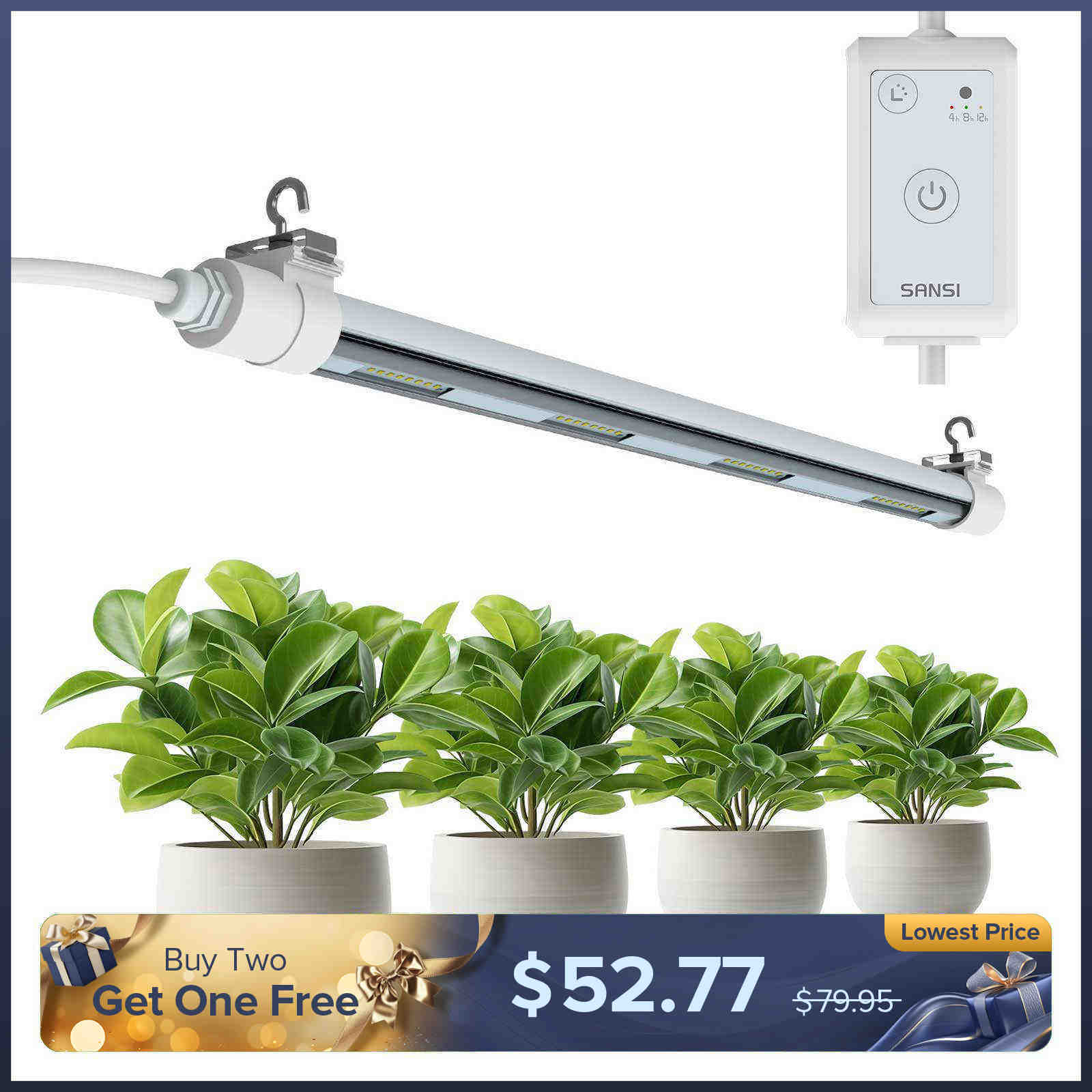 SANSI T8 25 W LED-Wachstumslicht (NUR USA)