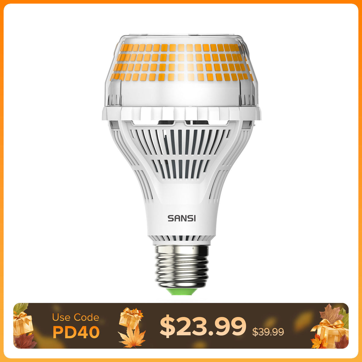 SANSI A21 40W LED Light Bulb