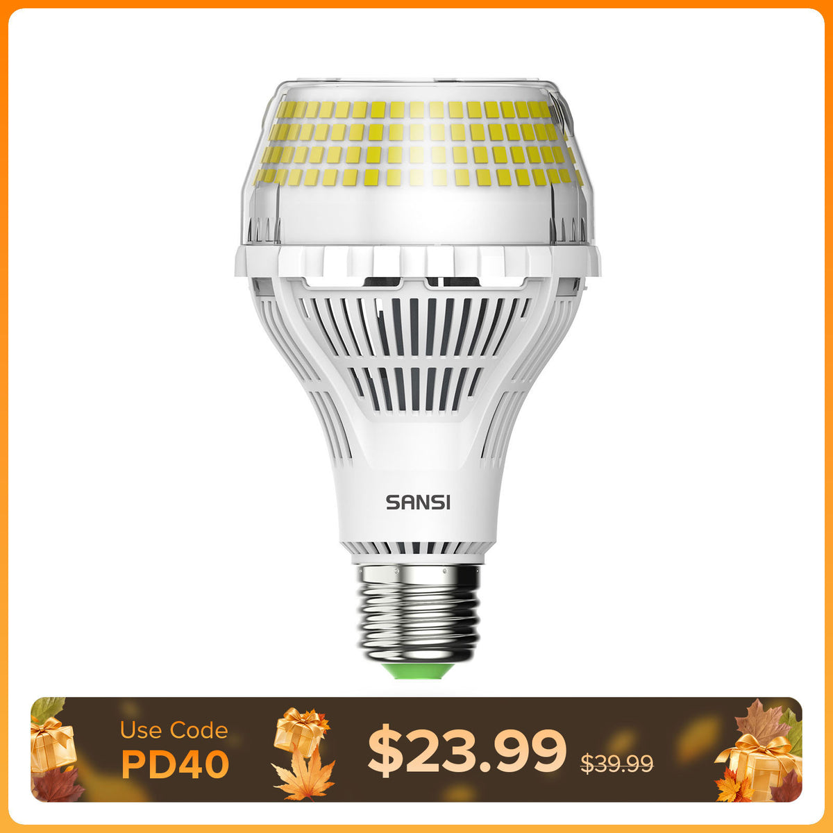 SANSI A21 40W LED Light Bulb