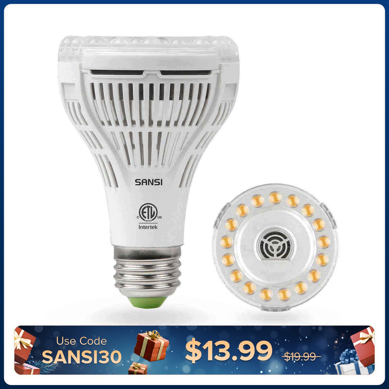 PAR25 15W LED Grow Light Bulb – SANSI Lighting