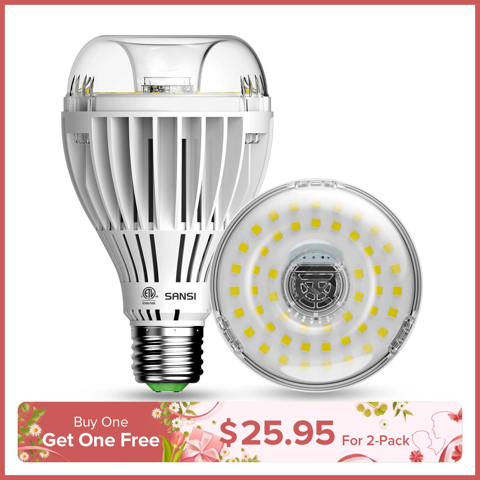 A21 24W LED-Pflanzenlampe (NUR USA)