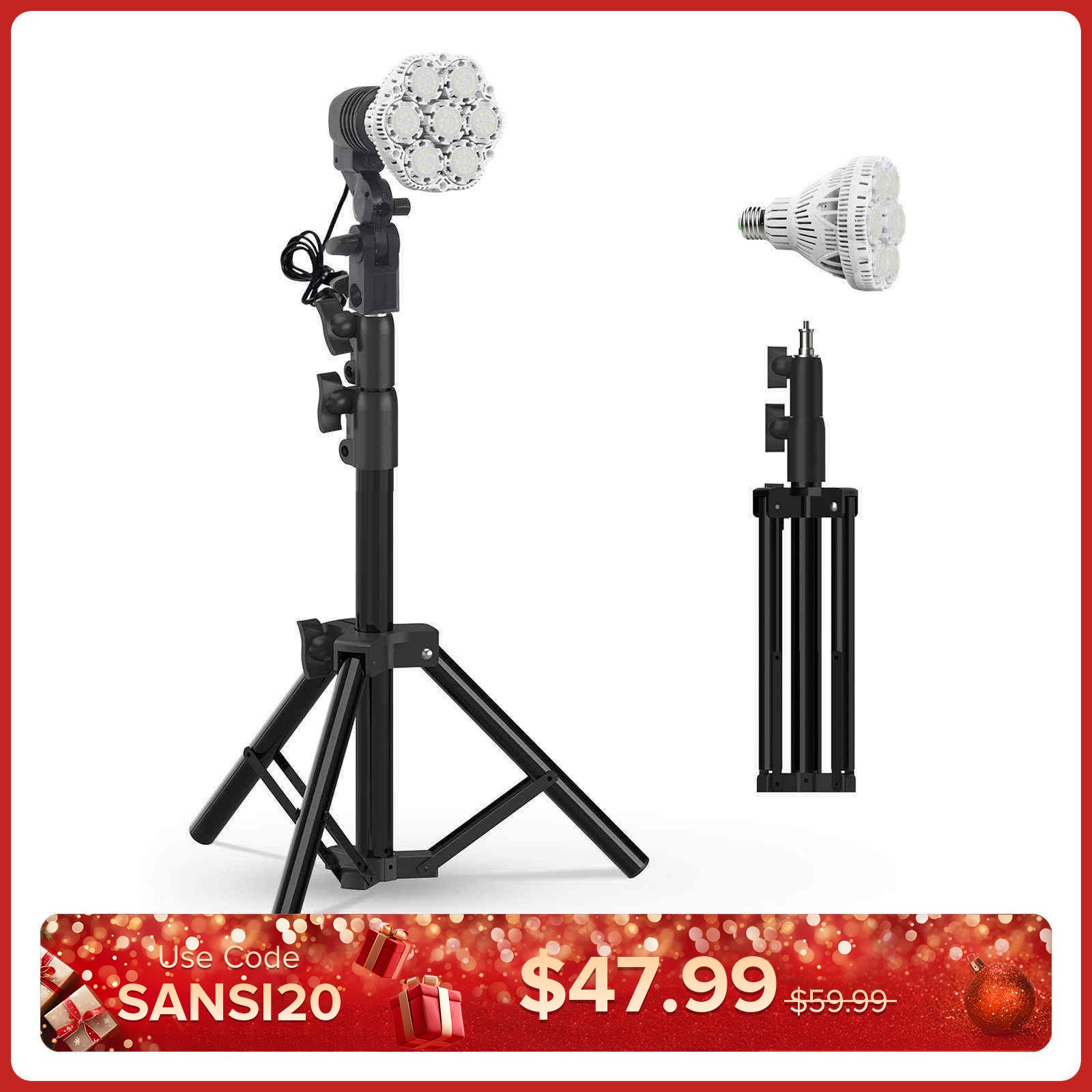 BR30 40W LED-Arbeitsleuchte mit Ständer (NUR USA)