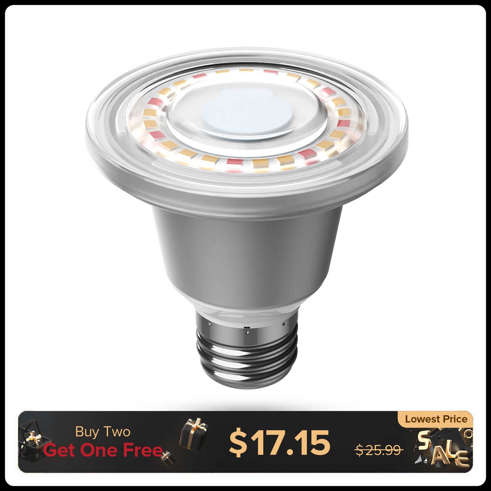 BR20 12W LED Grow Light Bulb(US/EU ONLY)