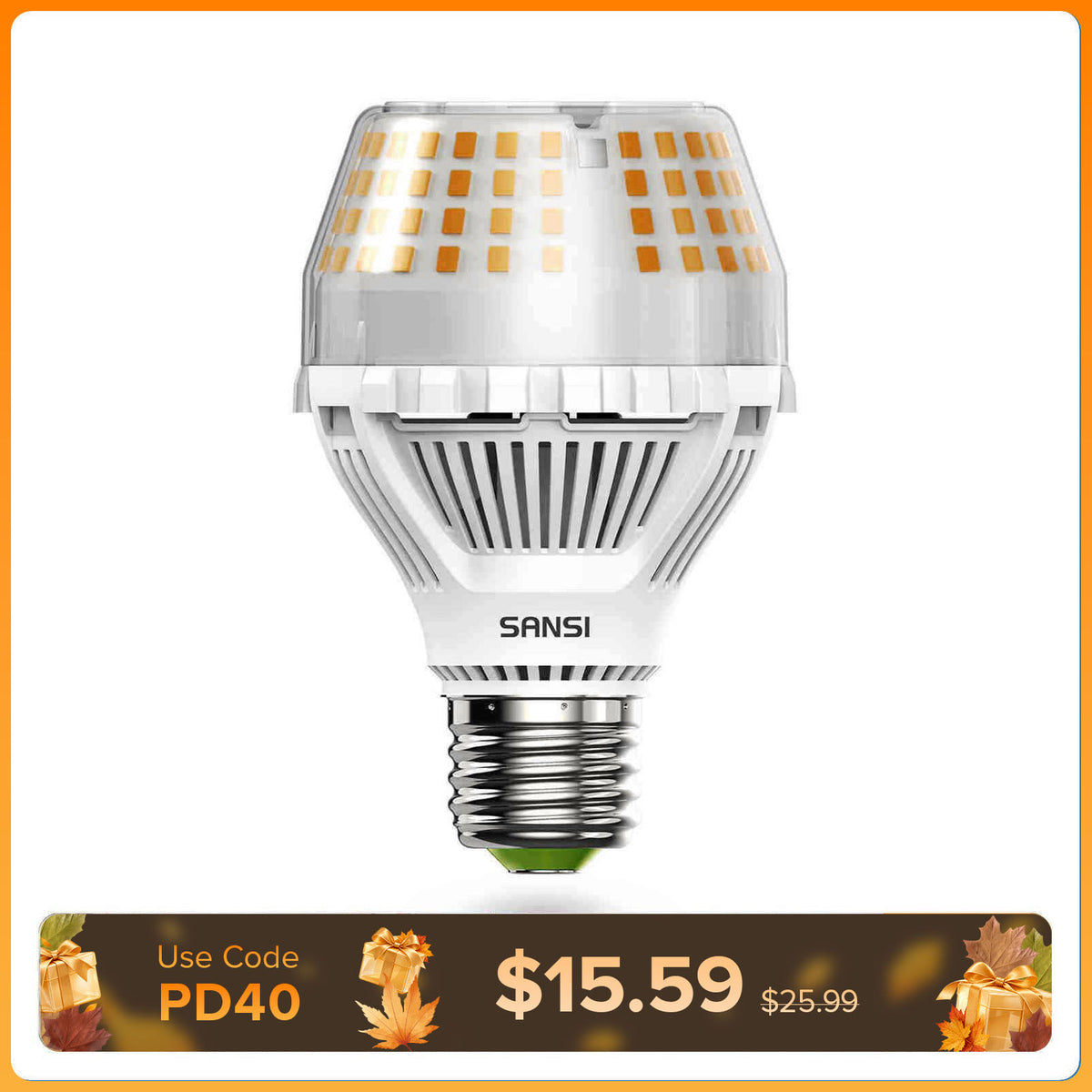 SANSI A19 20W LED Light Bulb
