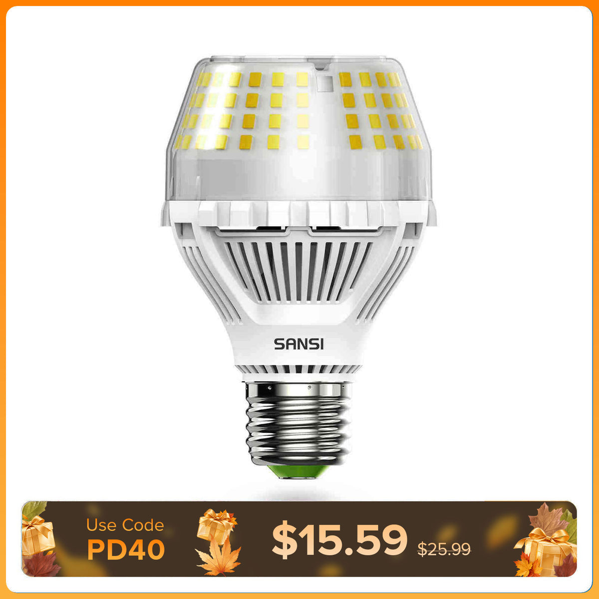 SANSI A19 20W LED Light Bulb