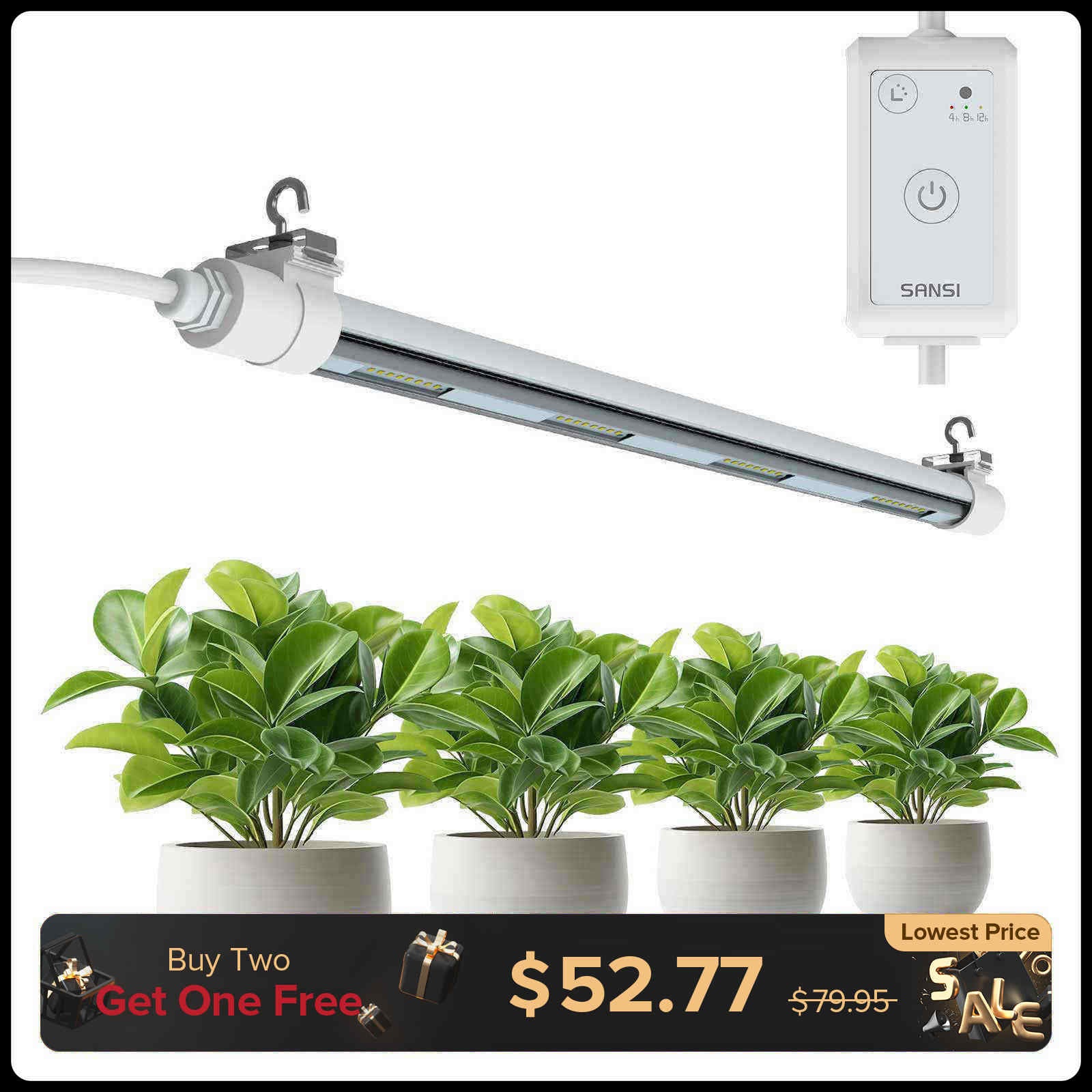 SANSI T8 25W LED Grow Light