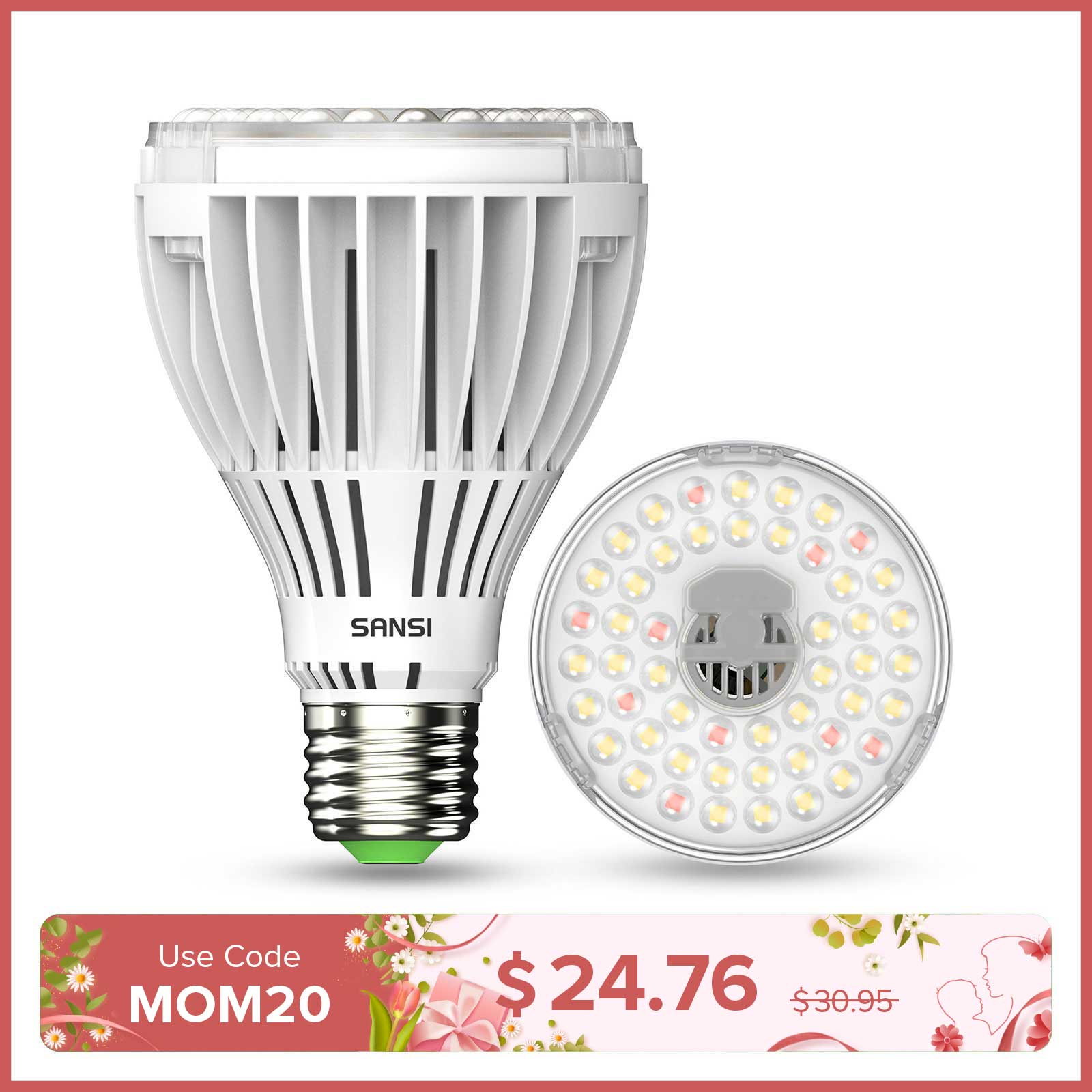 PAR25 30W LED-Wachstumslampe (NUR USA)