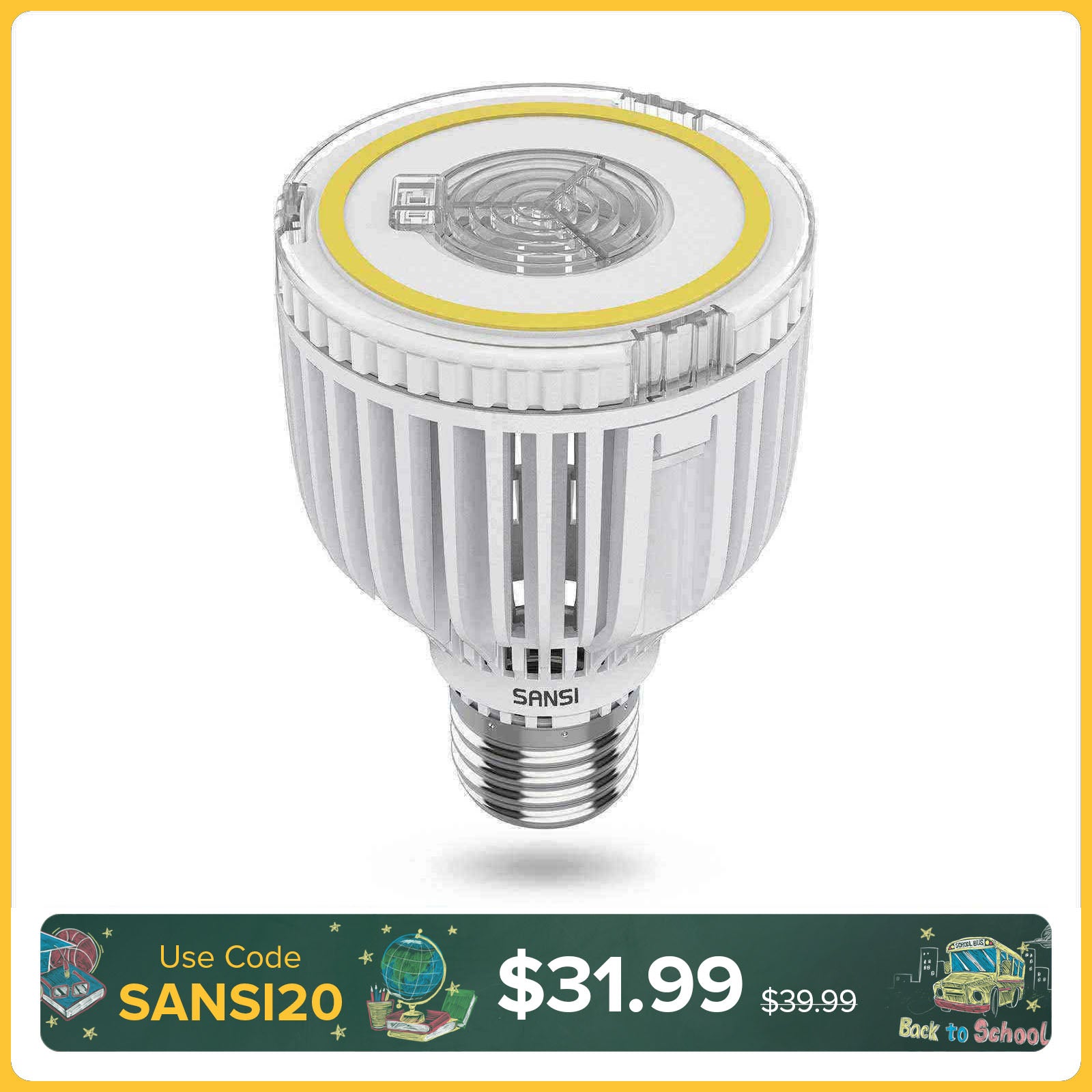 A19 40W LED 3000K/5000K Light Bulb(US ONLY)