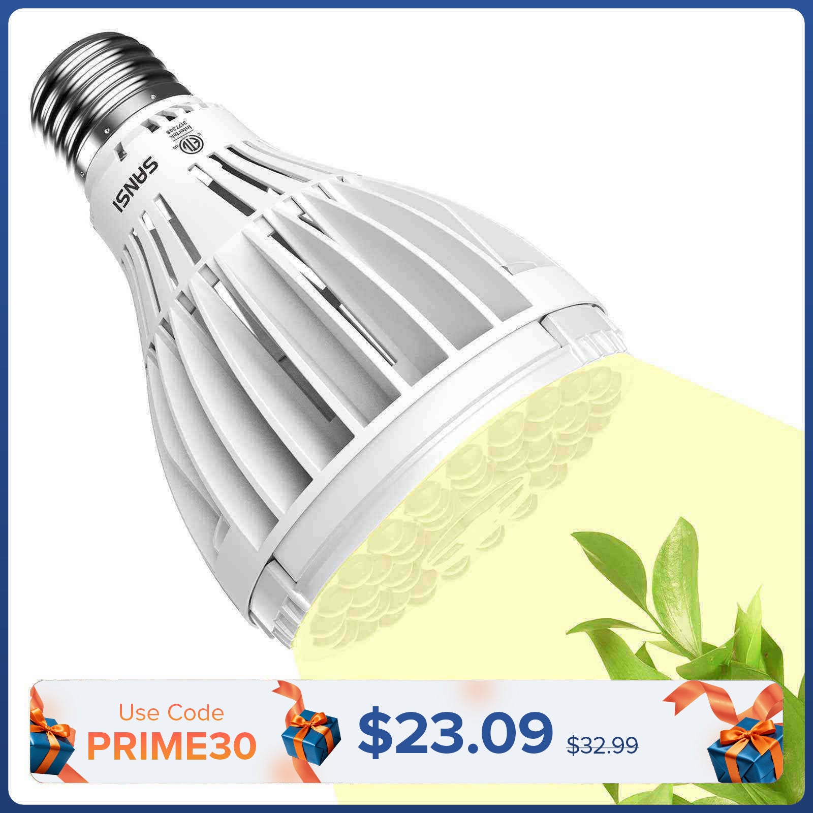 PAR25 32W LED Grow Light Bulb (US/CA ONLY)