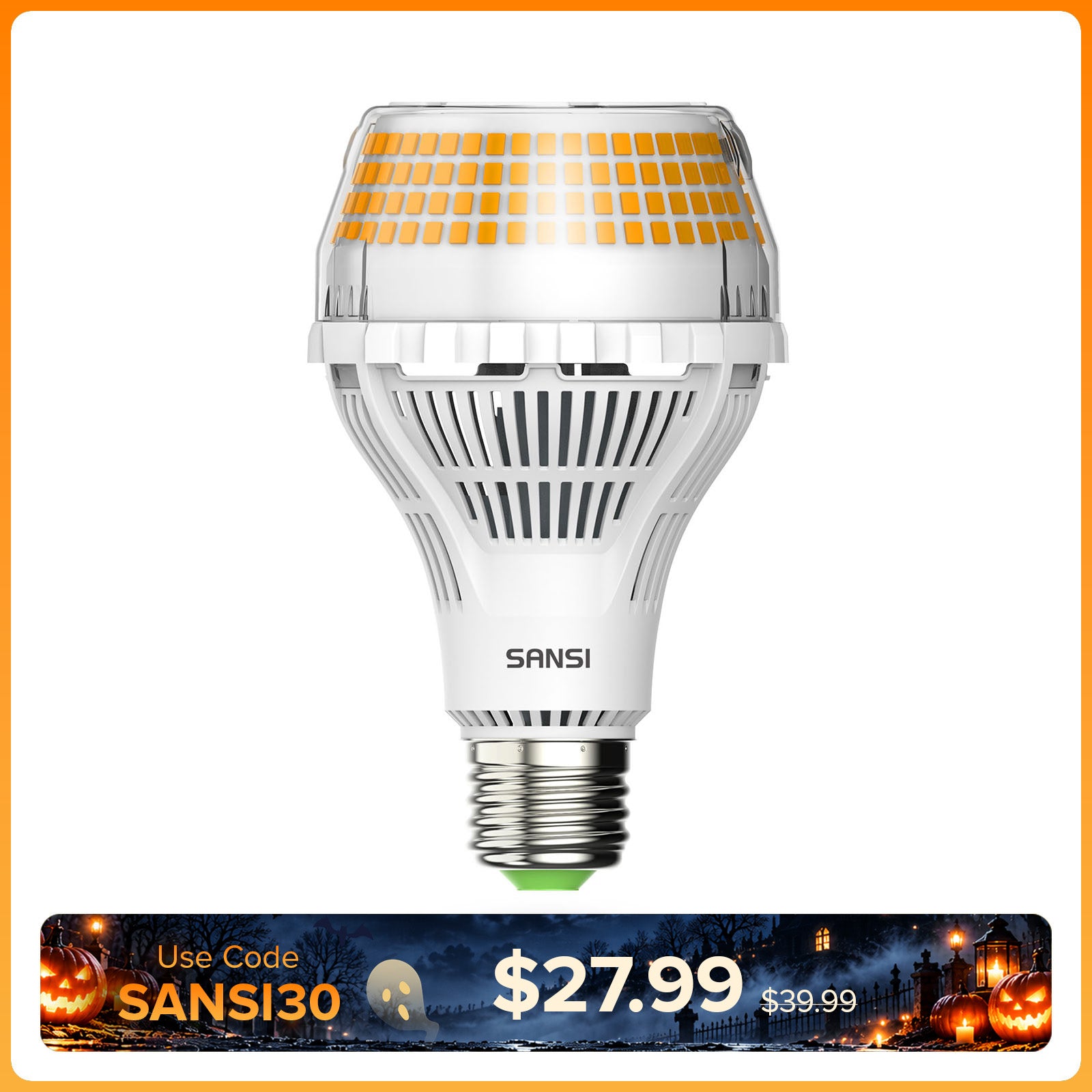 40W LED Light Bulb 6000 Lumens