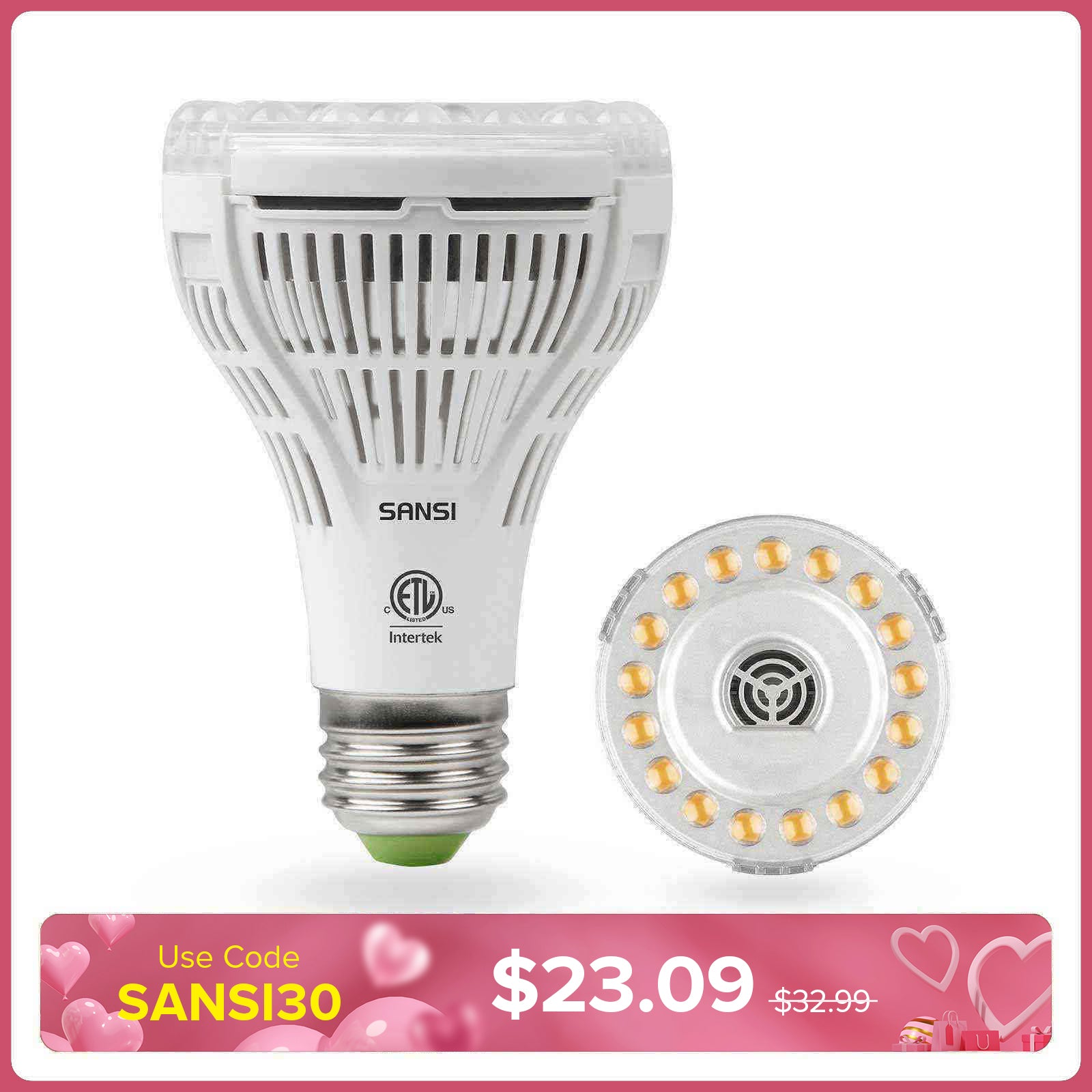 PAR25 15W LED Grow Light Bulb