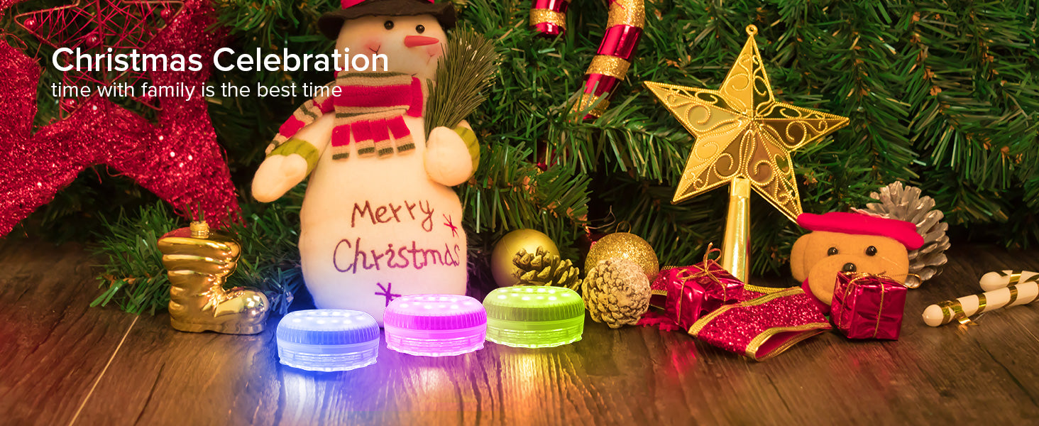 SANSI pool light for Christmas celebration