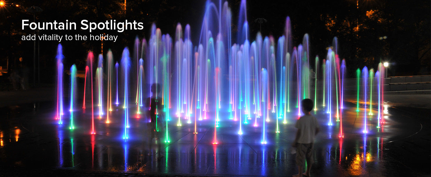 SANSI pool light for fountain spotlights