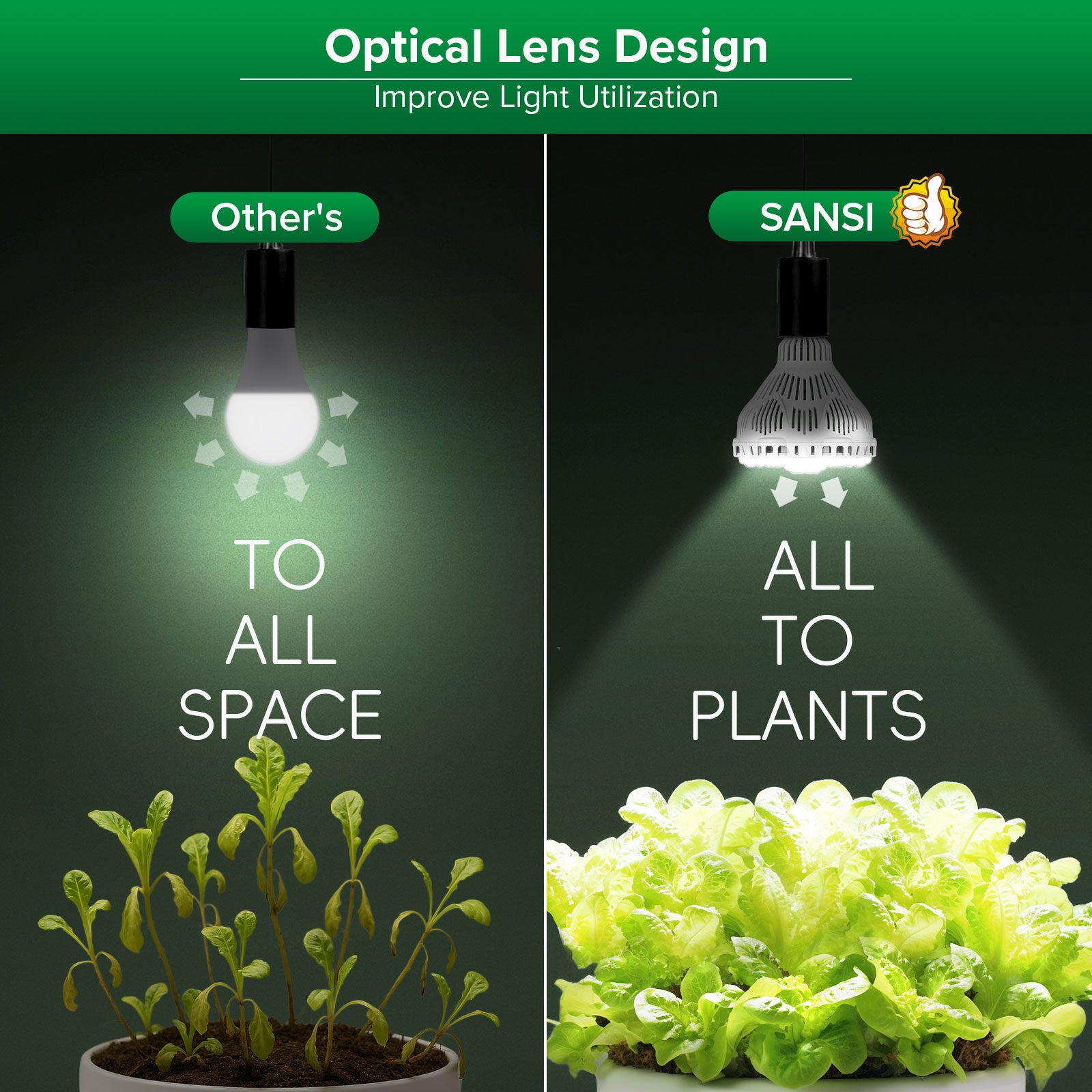 BR30 40W LED-Pflanzenlampe mit Fernbedienung