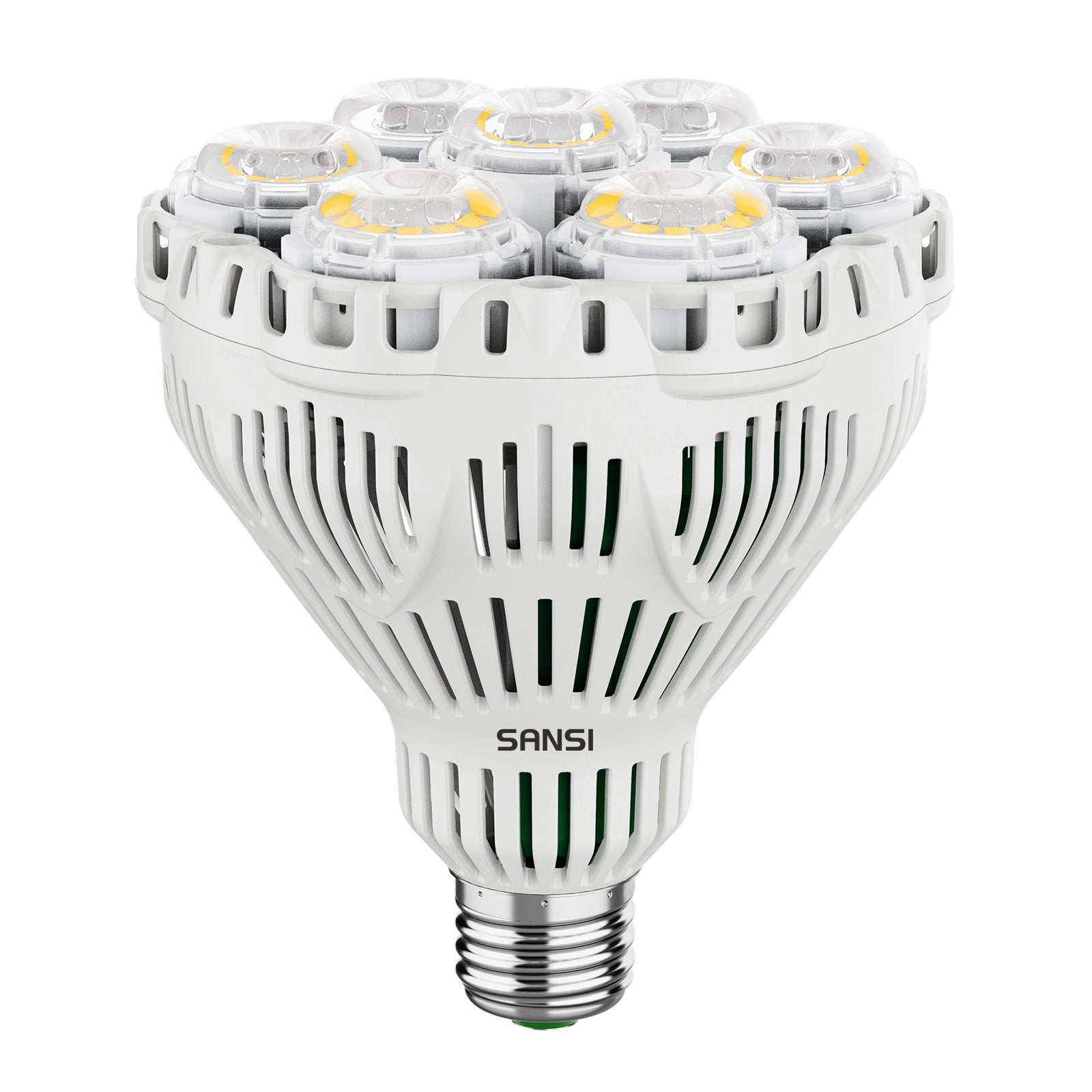 daylight bulb vs grow light SANSI BR30 40W LED Grow Light Bulb EU E27 / 2-pack