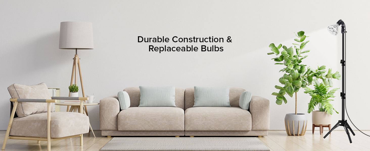 Durable construction:Robust design ensures long-lasting performance, with an impressive 25,000-hour rated bulb life.