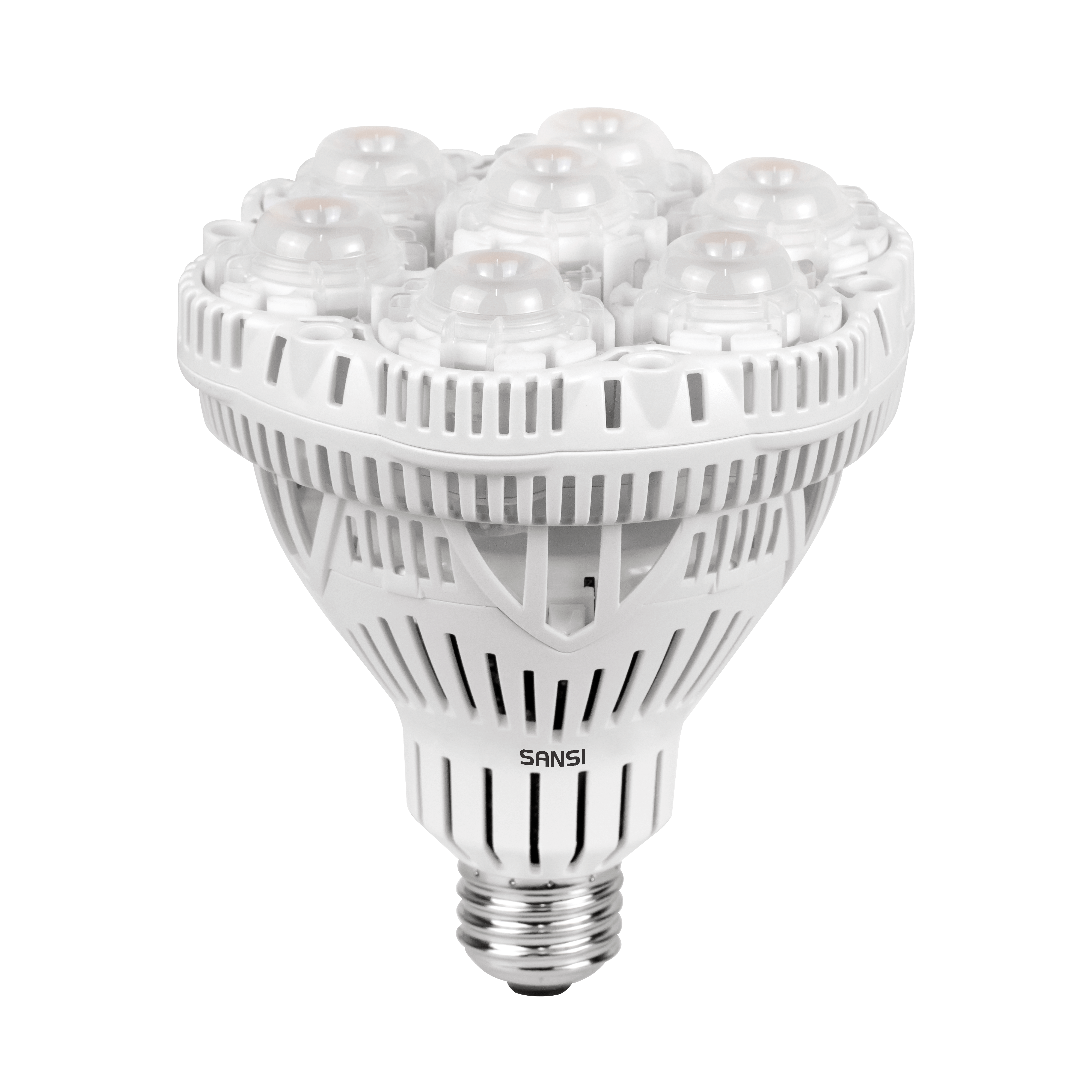 36W led grow light bulb with white light for high light plants indoor