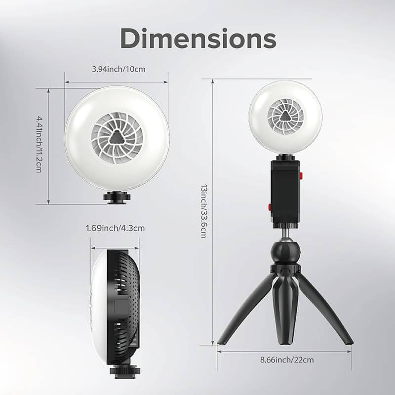 Tragbares LED-Fülllicht (NUR USA)
