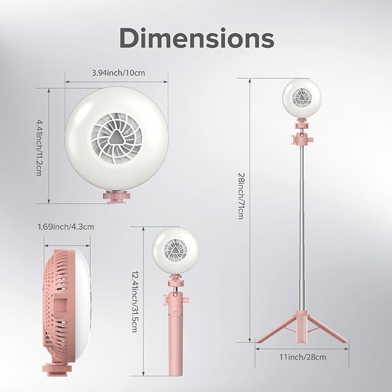 Tragbares LED-Fülllicht (NUR USA)