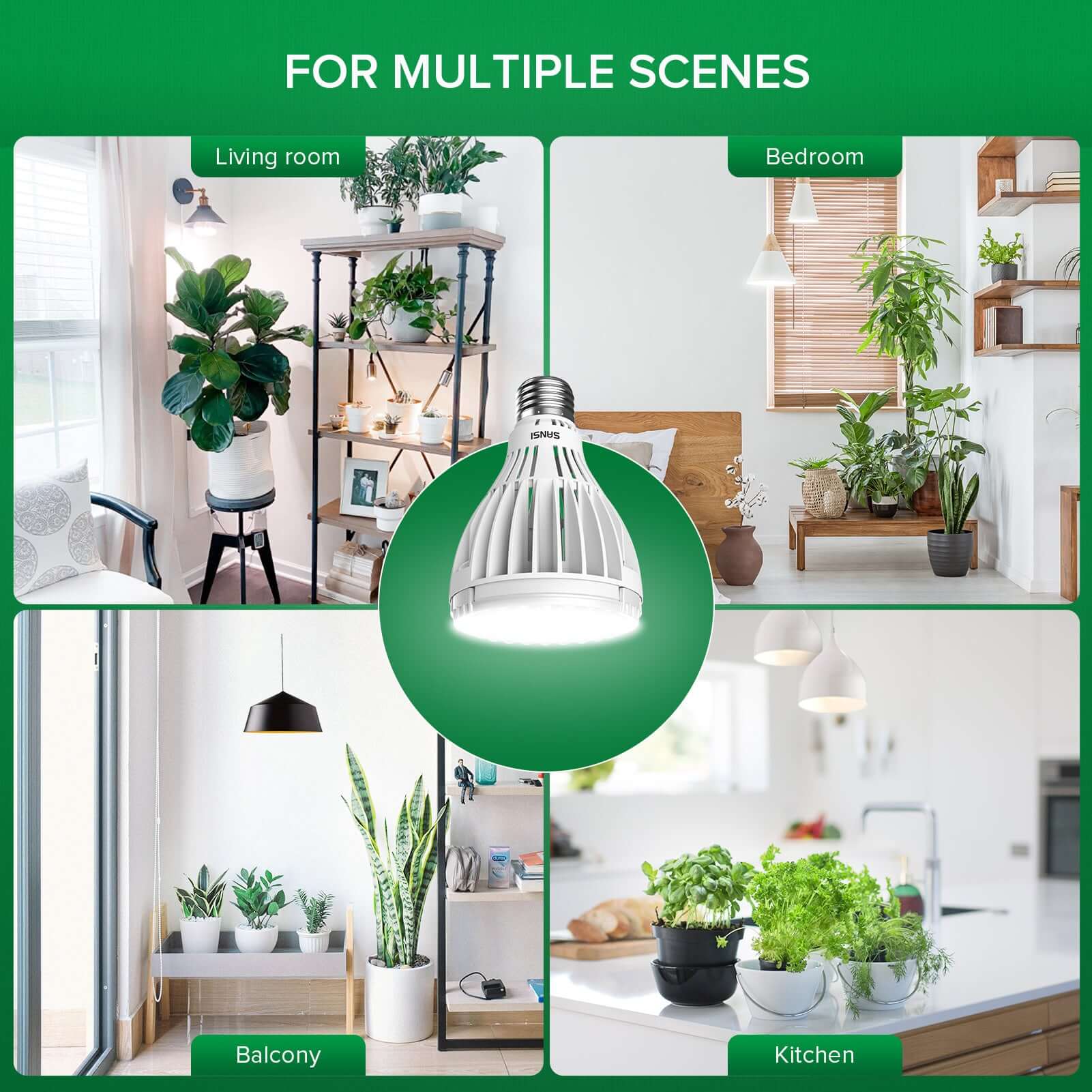 PAR25 30W LED Grow Light Bulb