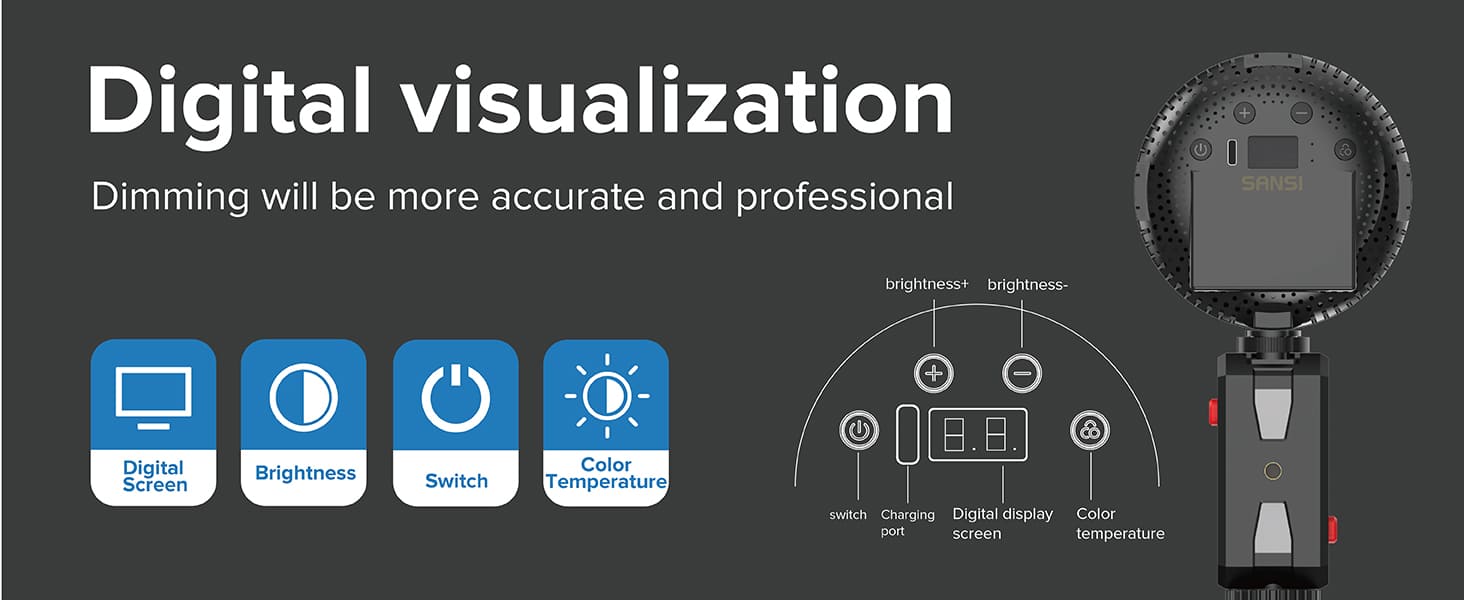Digital visualization: Dimming will be more accurate and professional.