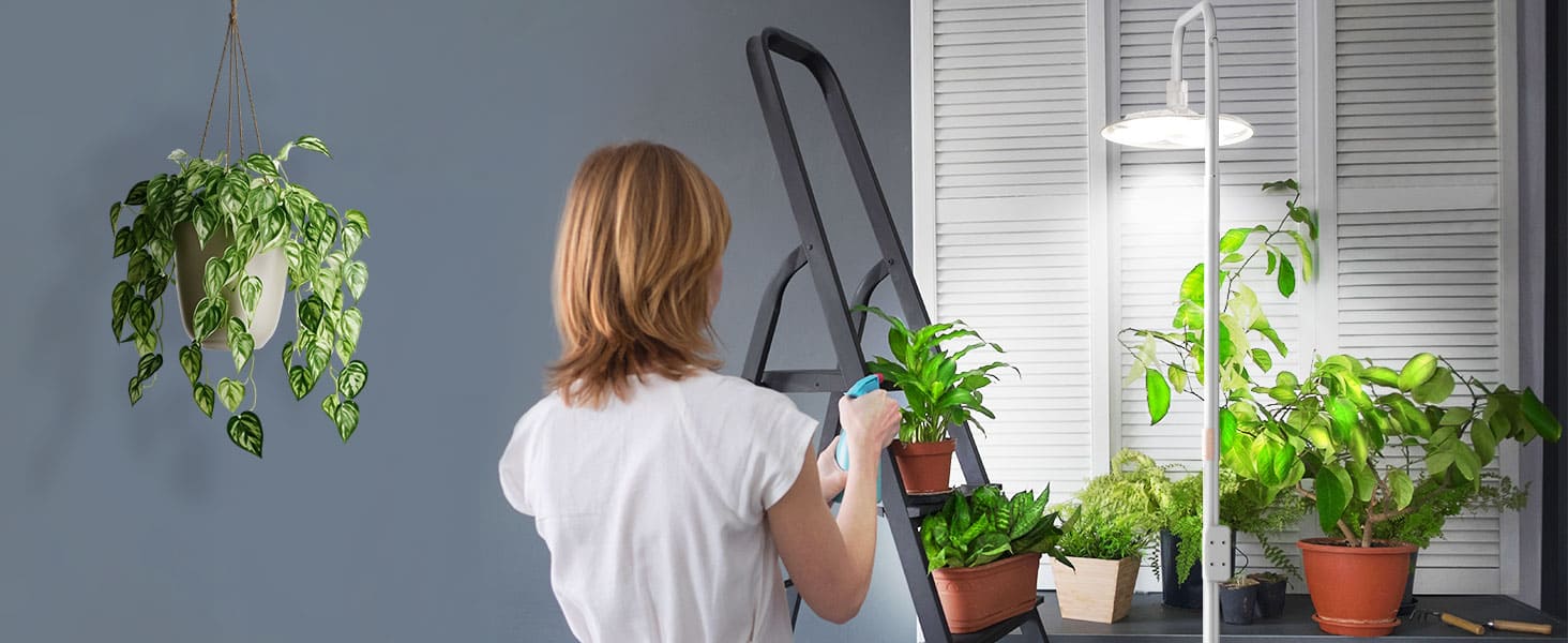 SANSI Tall Standing Grow Light With Remote Control (US ONLY)