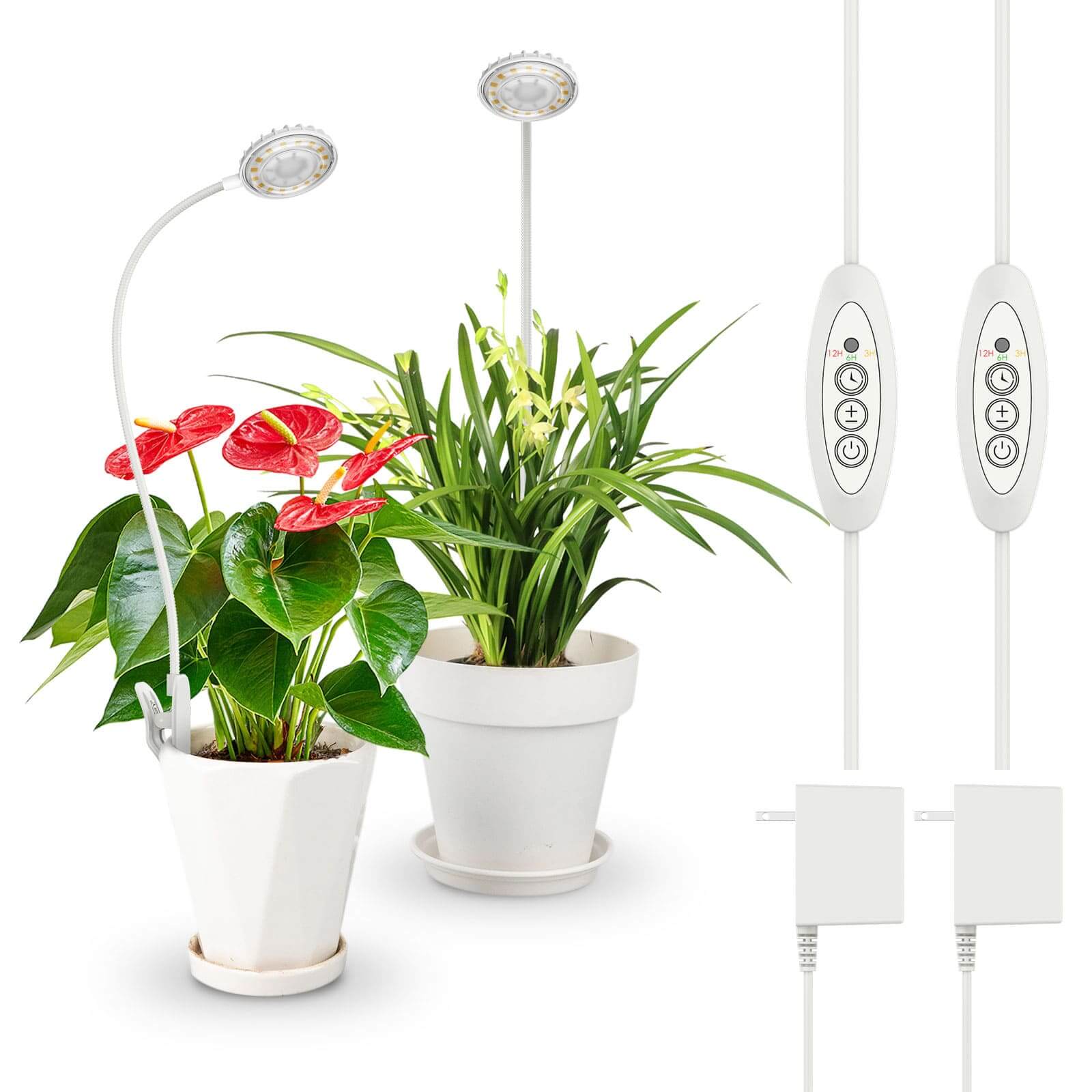 Upgraded 10W Pot Clip Led Grow Light (US ONLY) (2-Pack)