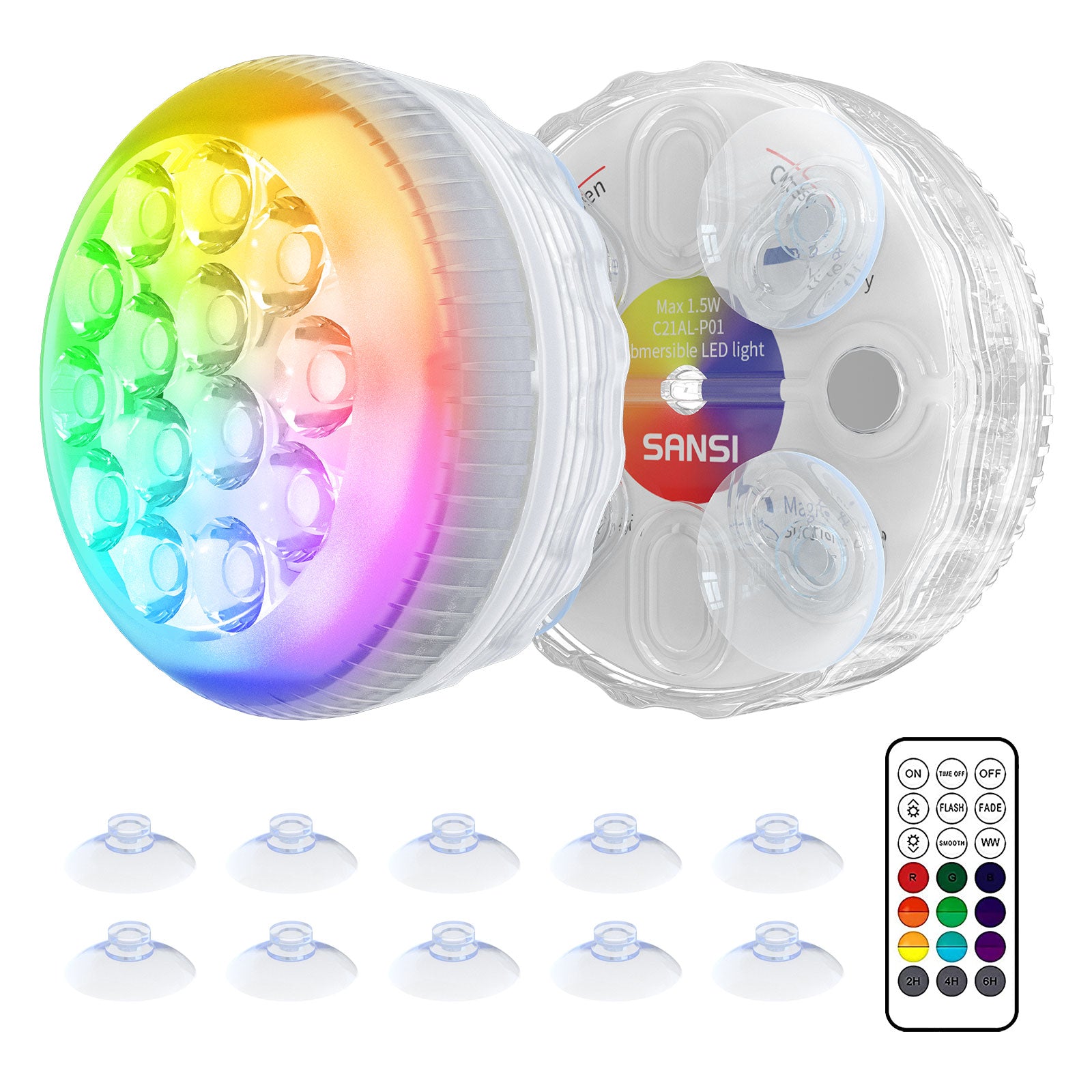 RGB LED Submersible Pool Light (US ONLY)