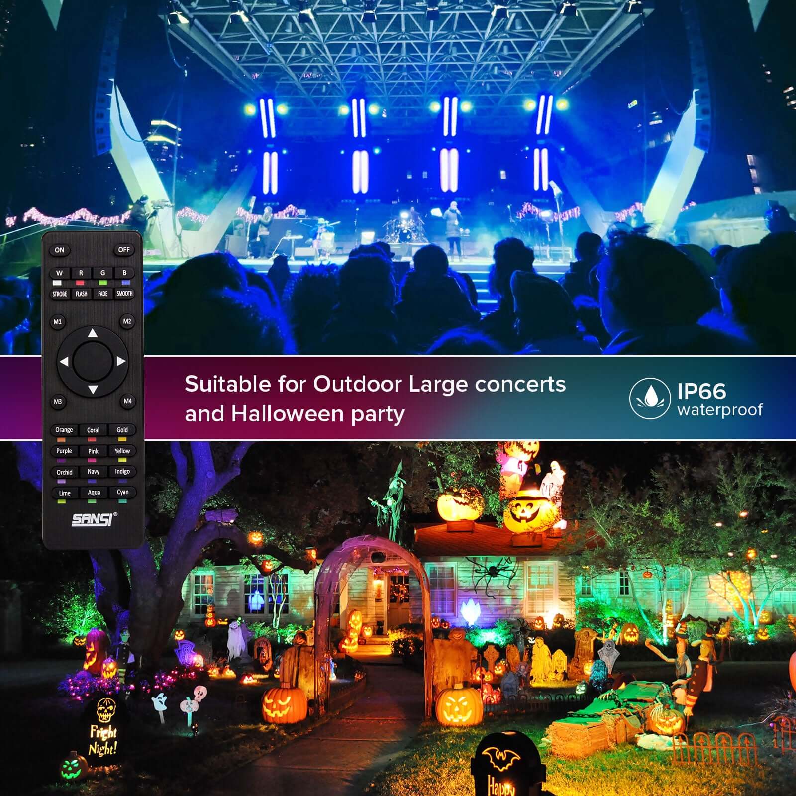 US High-power RGB Flood Light Bundle