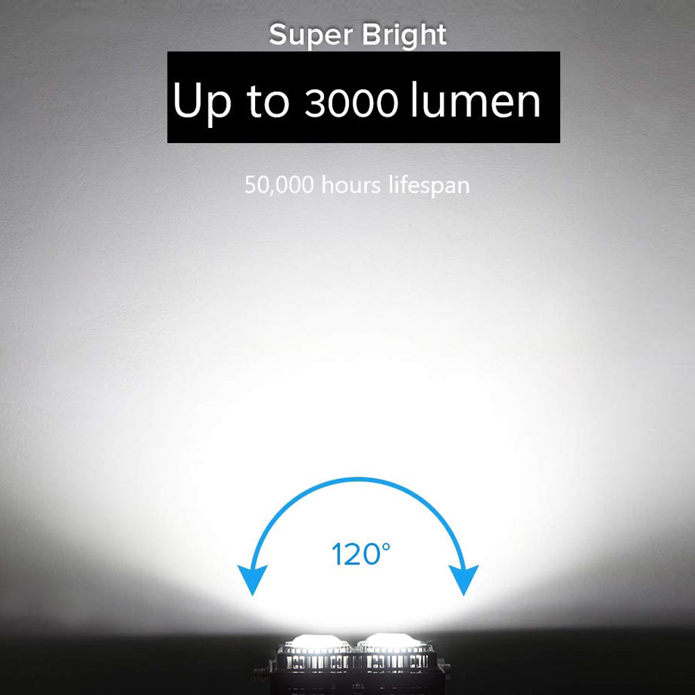 50W LED Flood Light，Super bright 3000 Lumens.